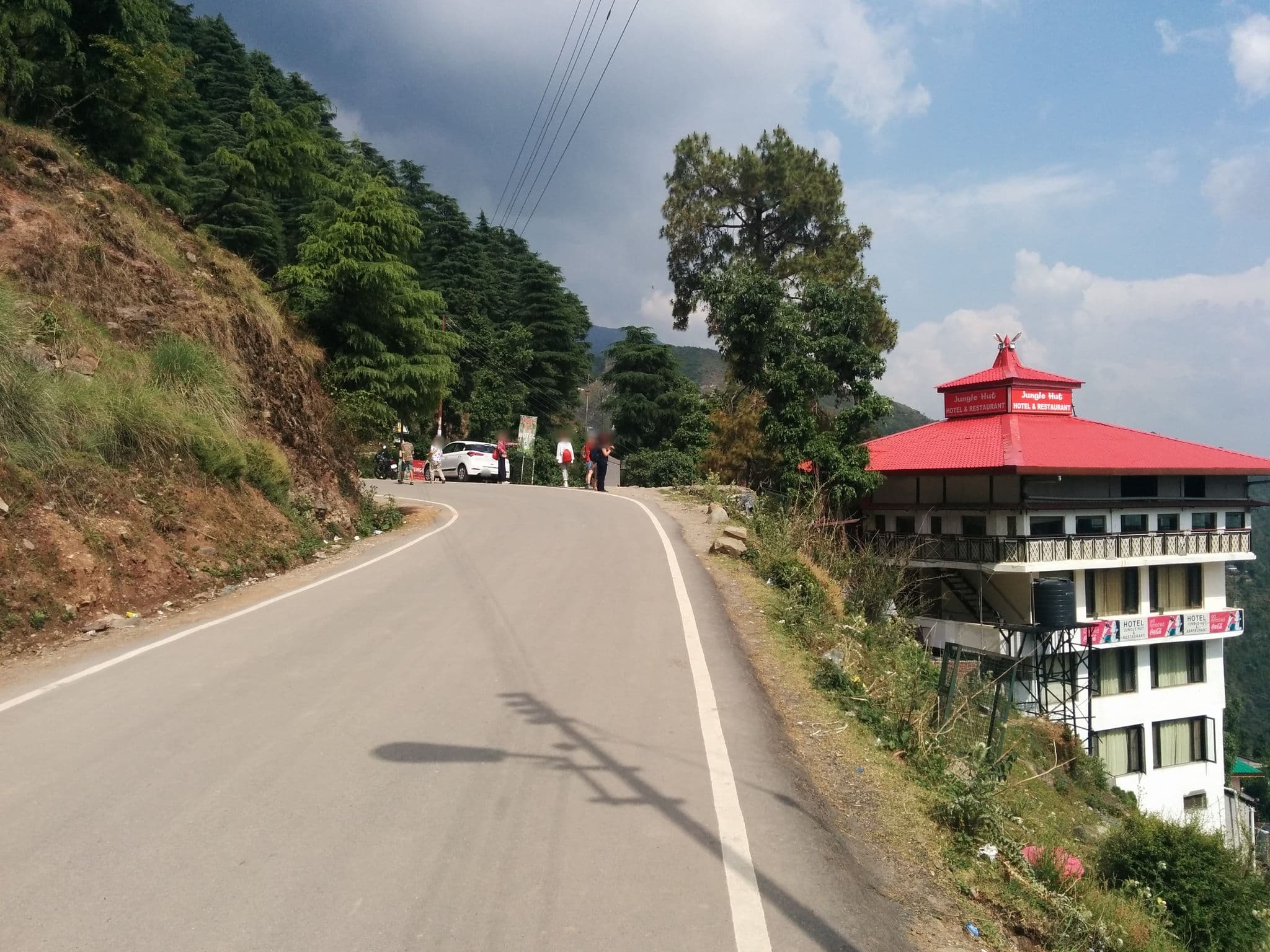 Street view near Hotel Skylark, Dharamsala — © sashazykov (CC BY-SA · Mapillary)