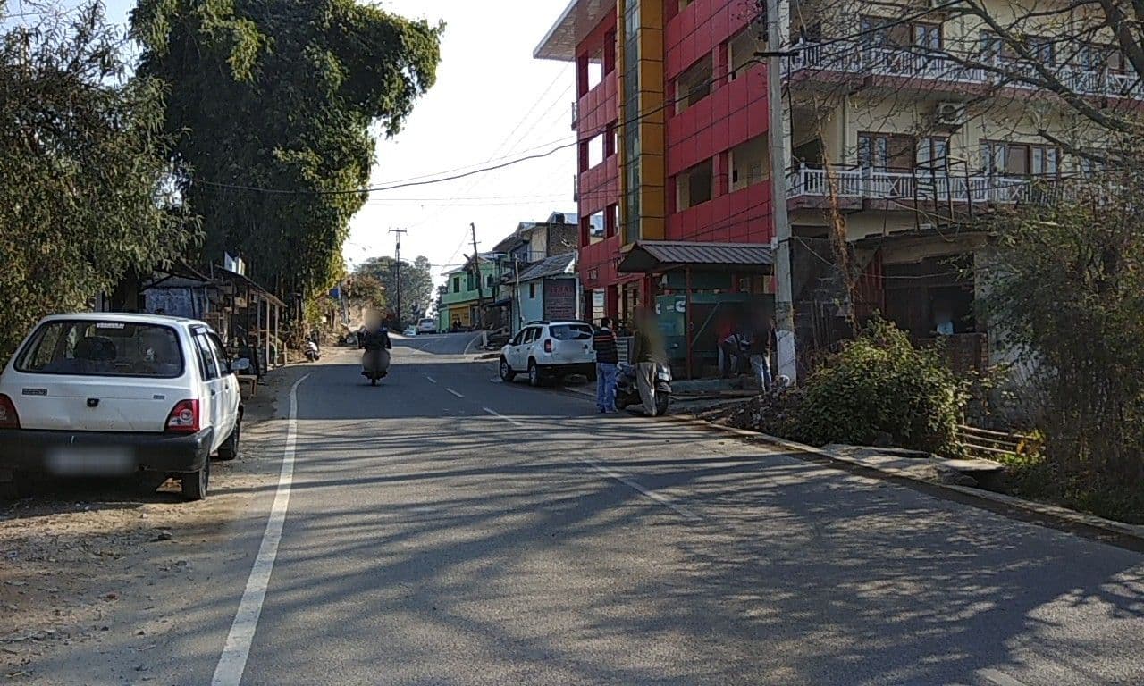 Street view near Gaurvikas Palace, Pālampur — © bholekibhasam (CC BY-SA · Mapillary)