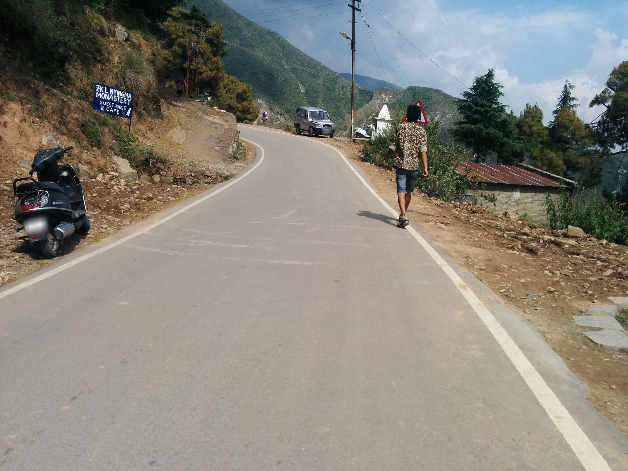 Street view near OYO 10322 Hotel Raja Palace, Dharamsala — © sashazykov (CC BY-SA · Mapillary)