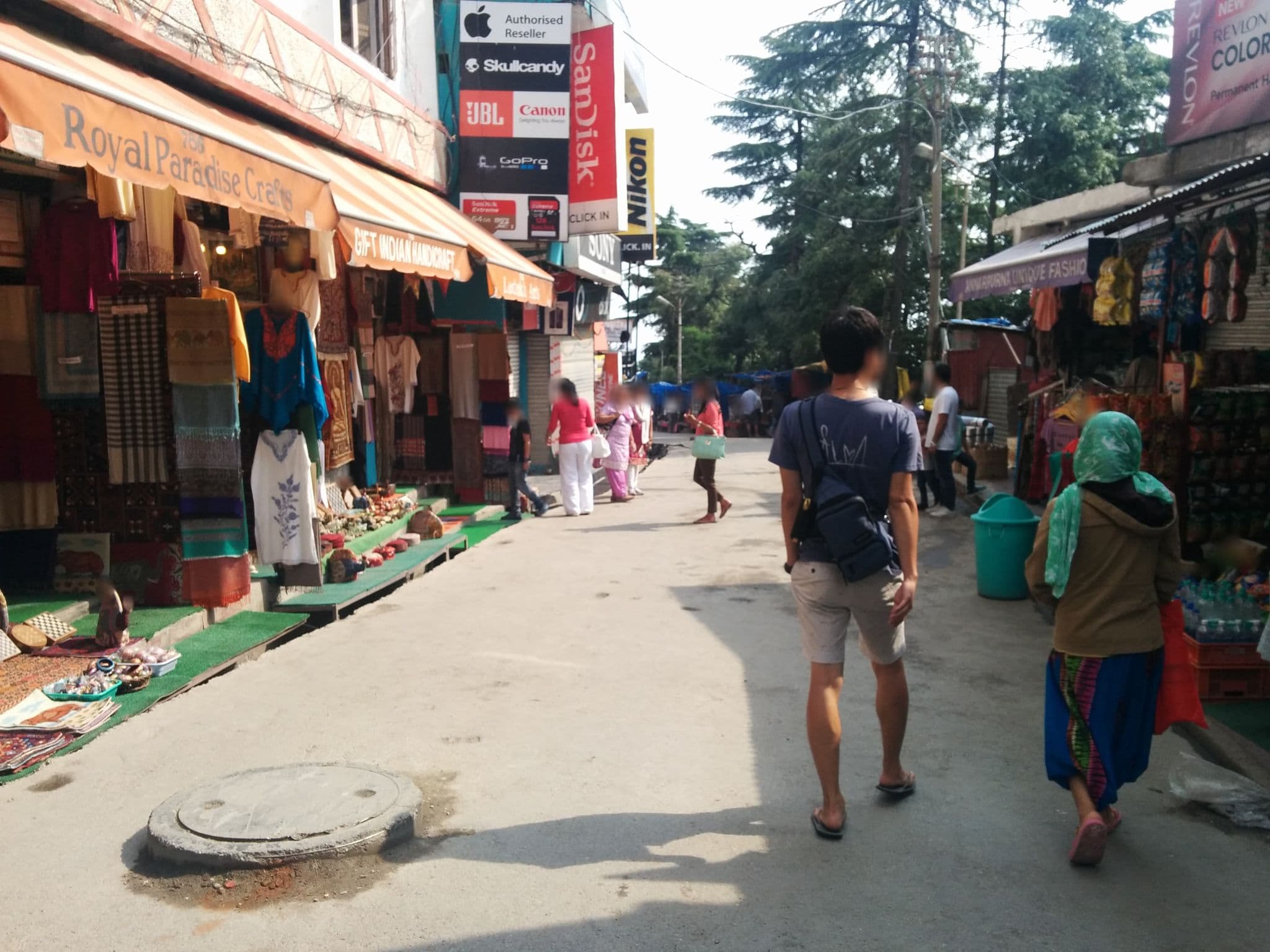 Street view near Annex hotel, Dharamsala — © sashazykov (CC BY-SA · Mapillary)