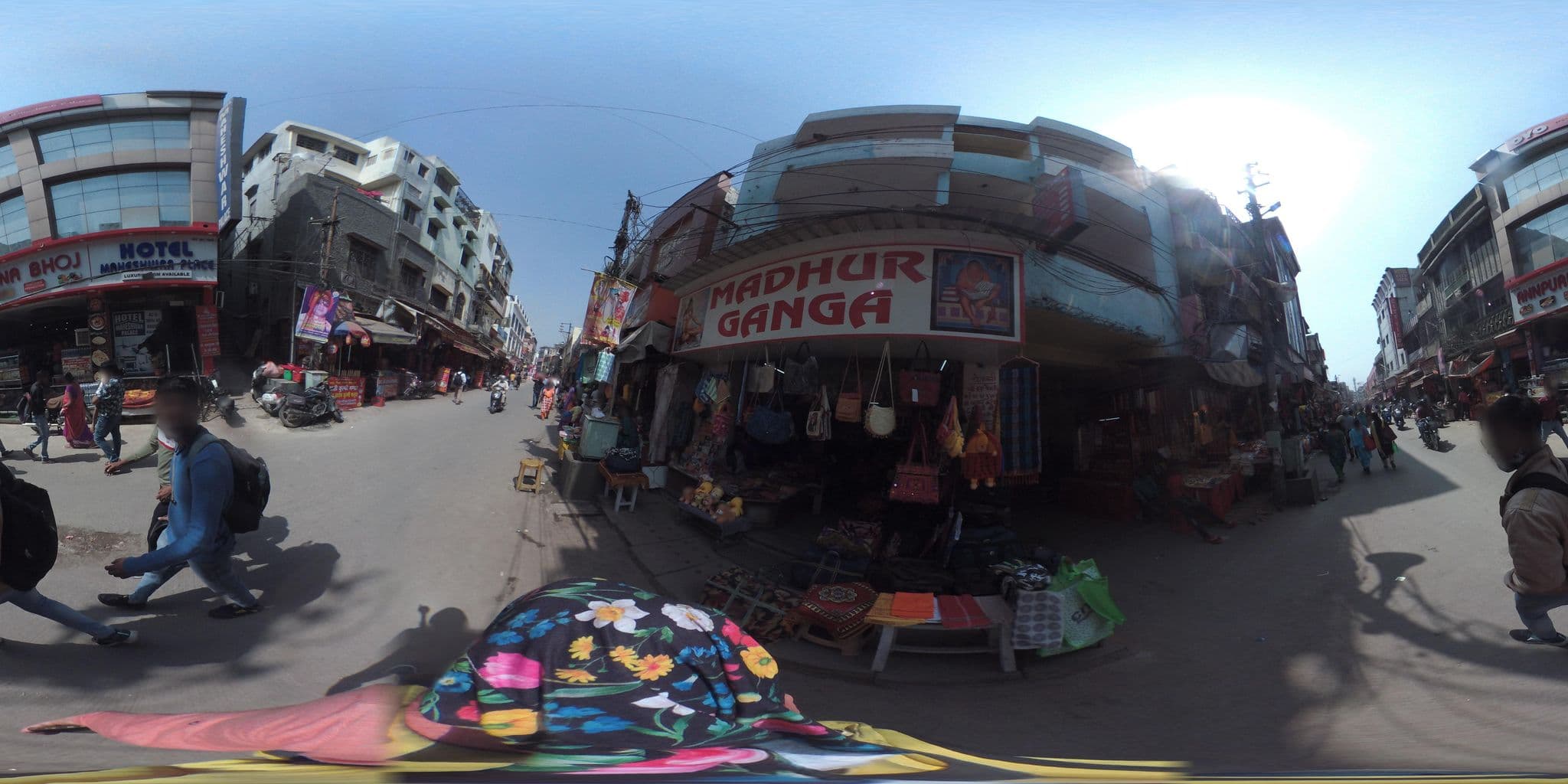 Street view near Hotel City View, Haridwar — © prasad23427 (CC BY-SA · Mapillary)