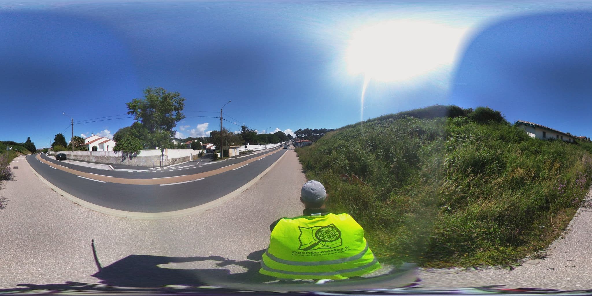 Street view near Irigoian, Bidart — © ev1velodyssee (CC BY-SA · Mapillary)