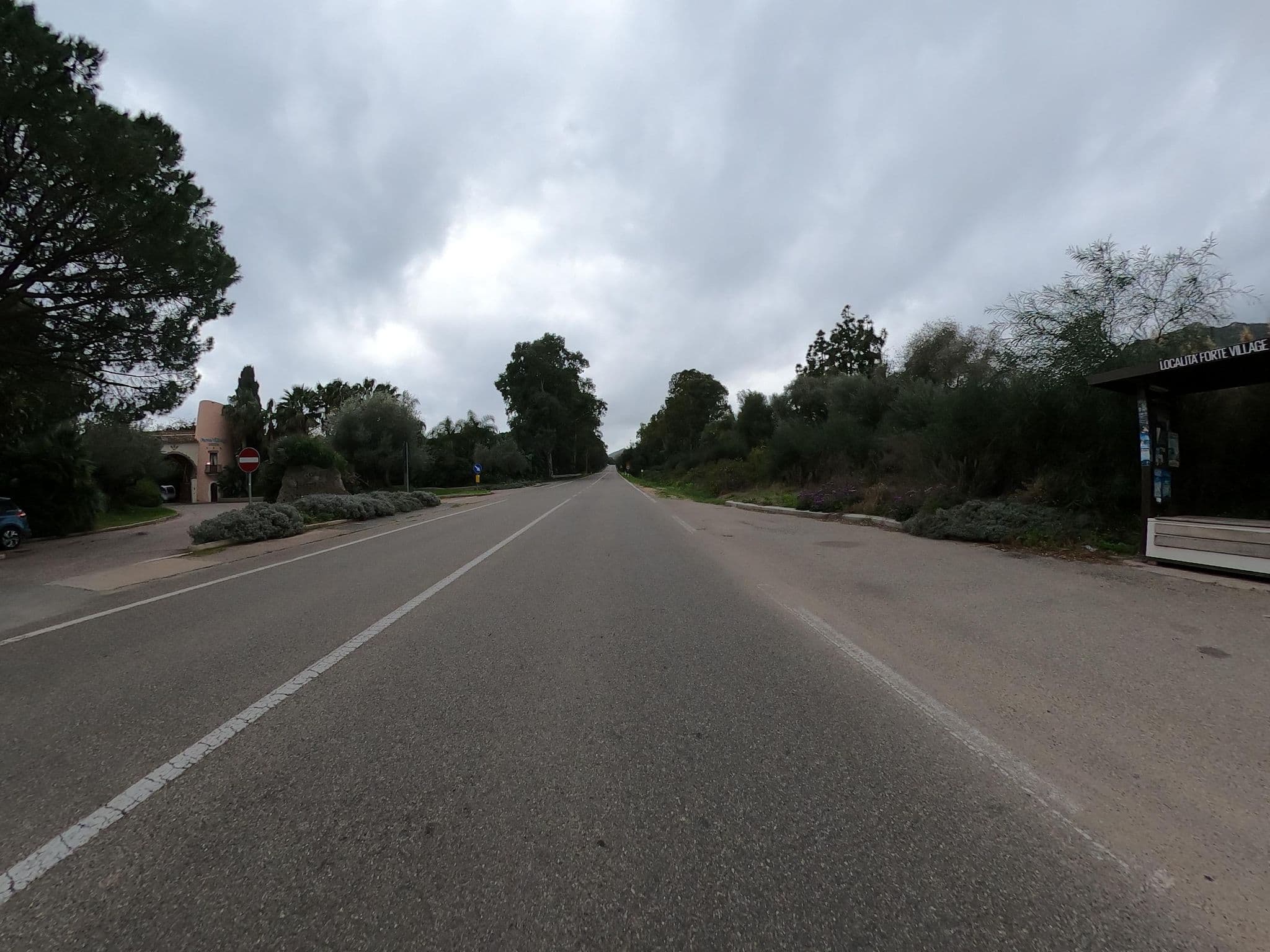 Street view near Forte Village Villa del Parco & Spa, Domus de Maria — © joostjakob (CC BY-SA · Mapillary)