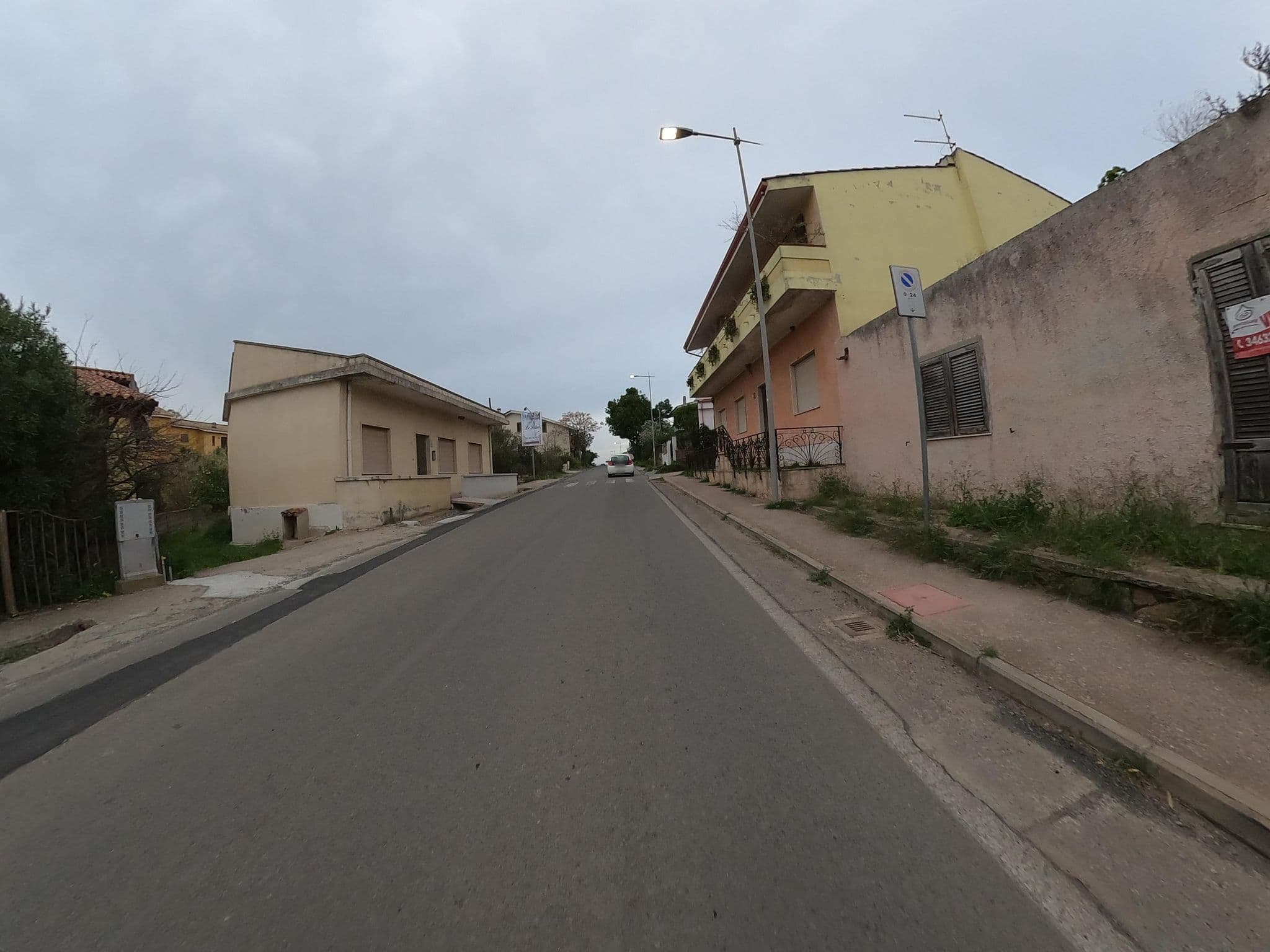 Street view near Hotel Le Palme, Sant'Anna Arresi — © joostjakob (CC BY-SA · Mapillary)