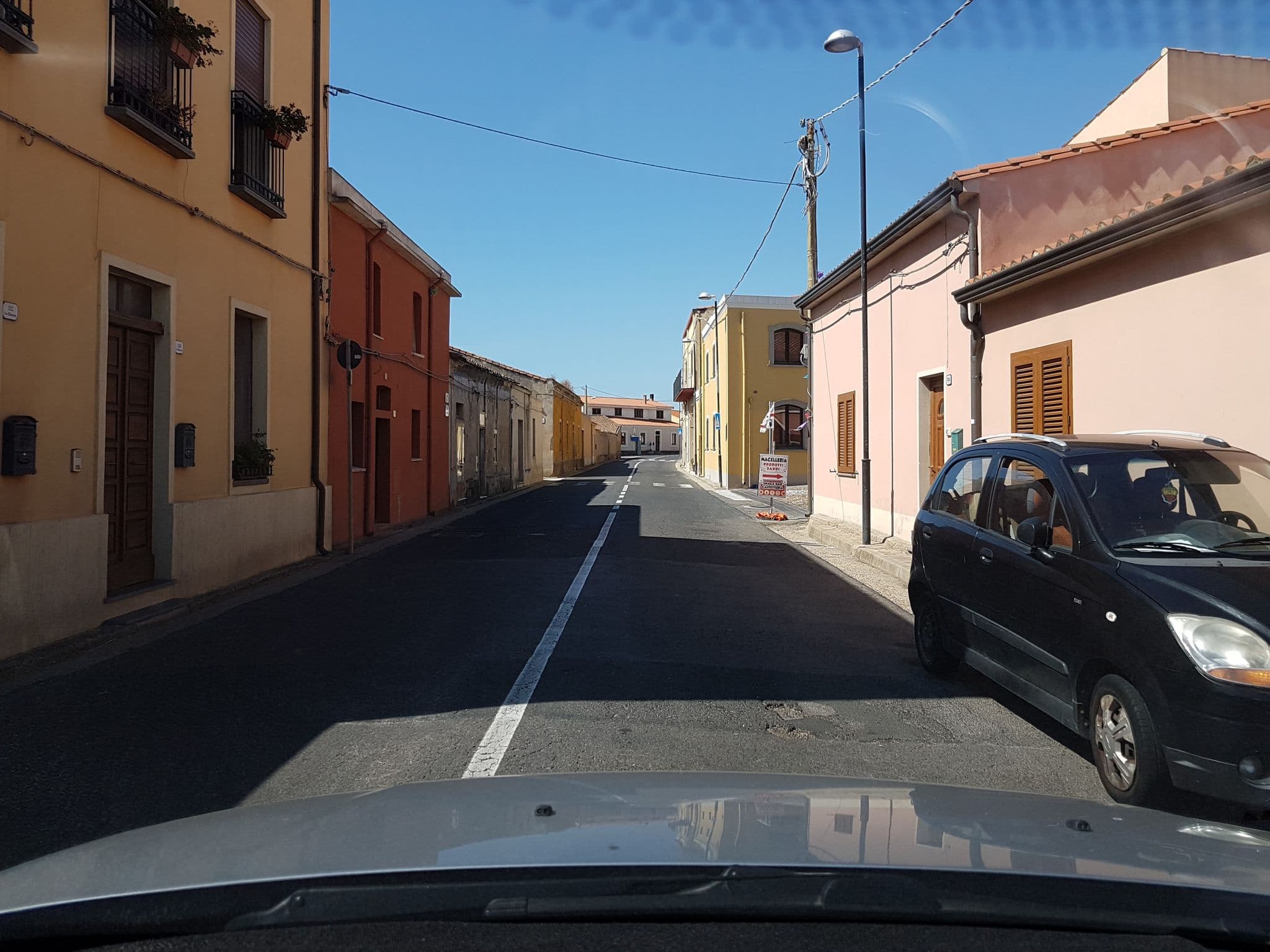 Street view near Mari e Luci, Nurachi — © damjang (CC BY-SA · Mapillary)