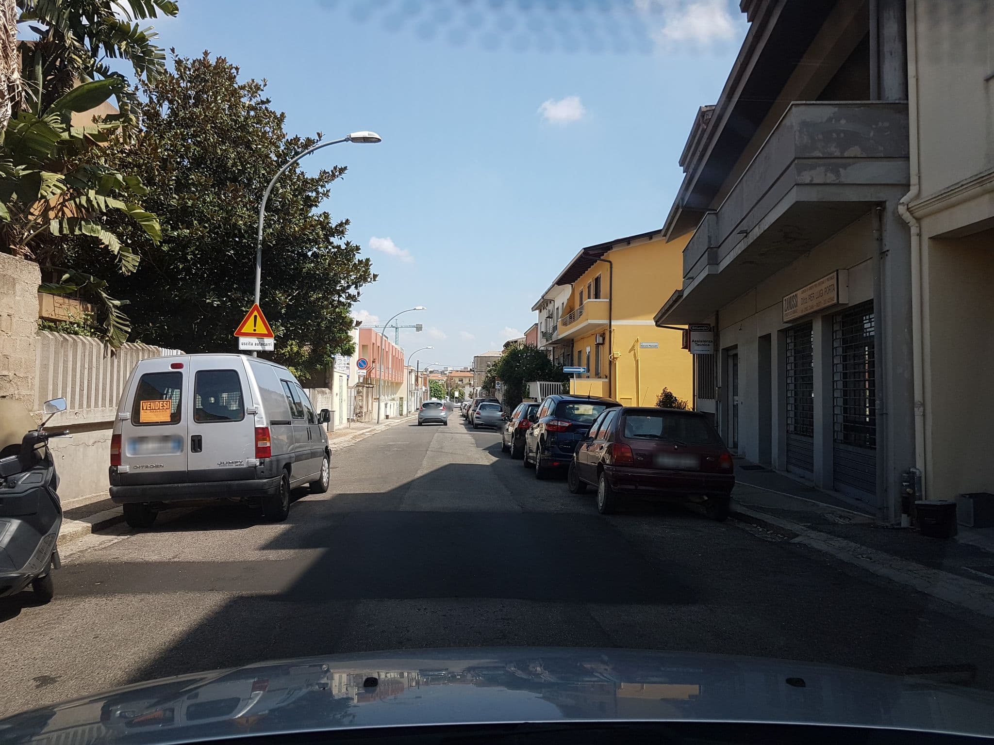 Street view near B&B Tre, Oristano — © damjang (CC BY-SA · Mapillary)