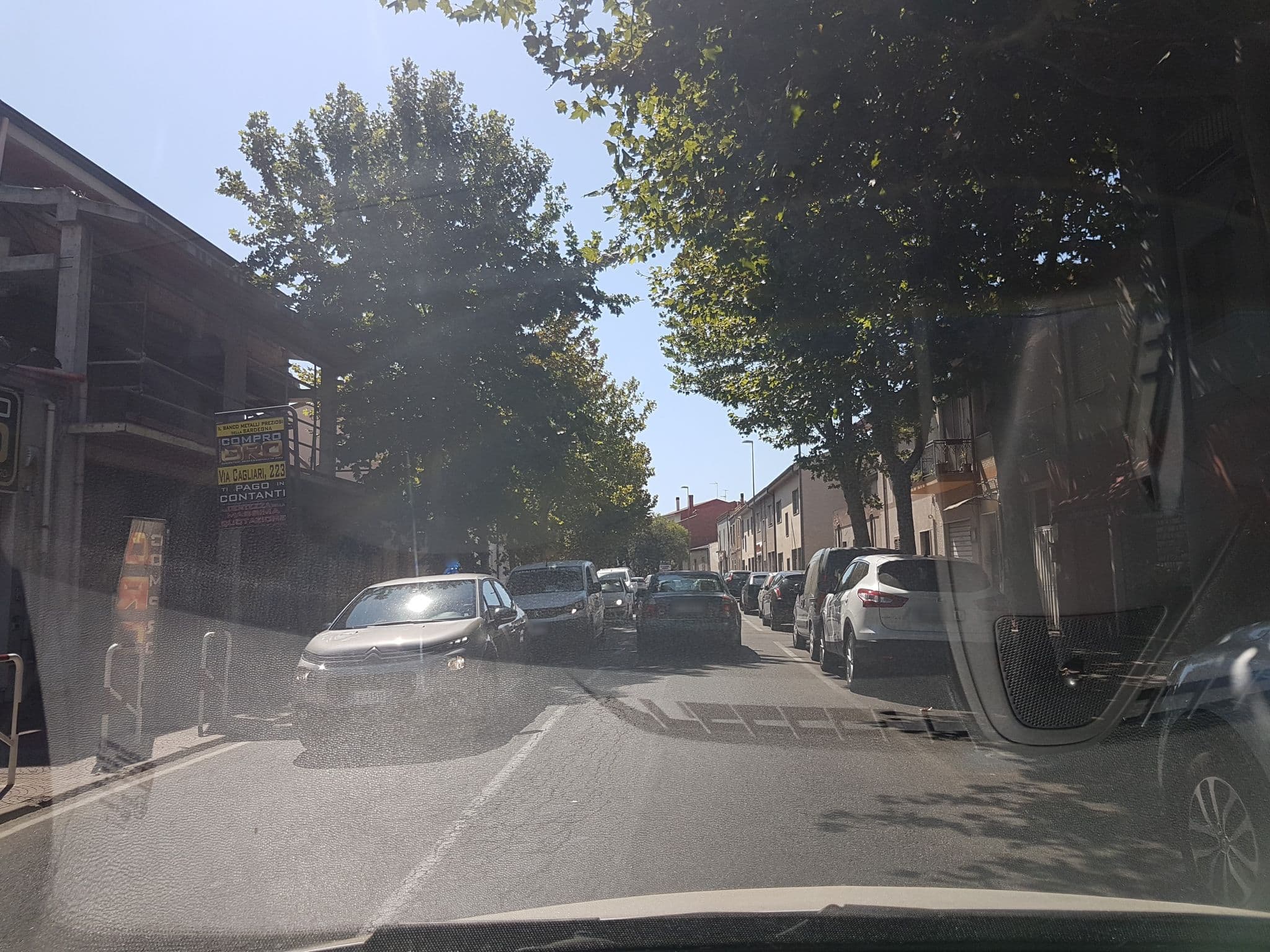 Street view near B&B Porta a Mari, Oristano — © damjang (CC BY-SA · Mapillary)