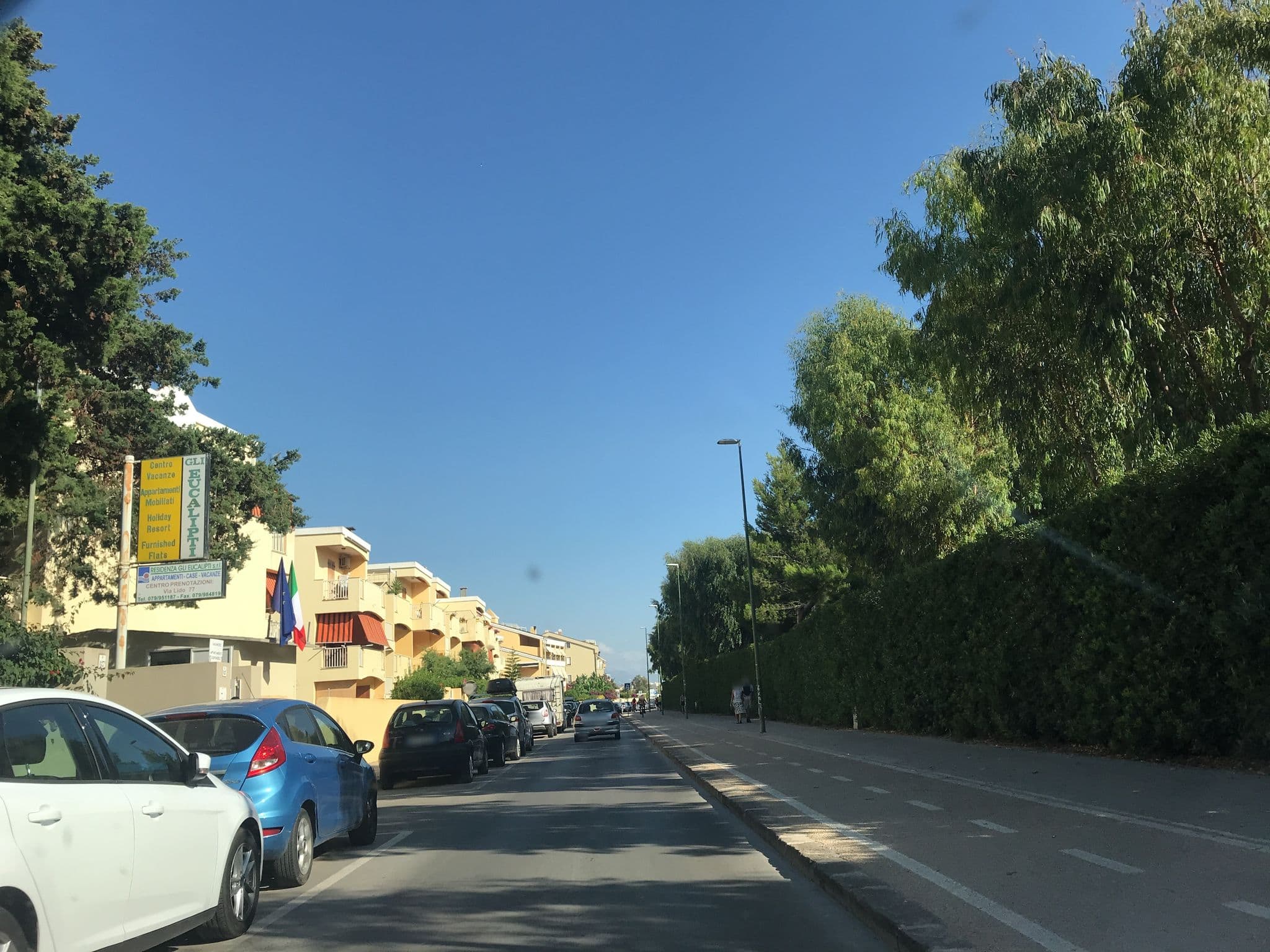 Street view near Residence Eucalipti, Alghero — © thepriben (CC BY-SA · Mapillary)