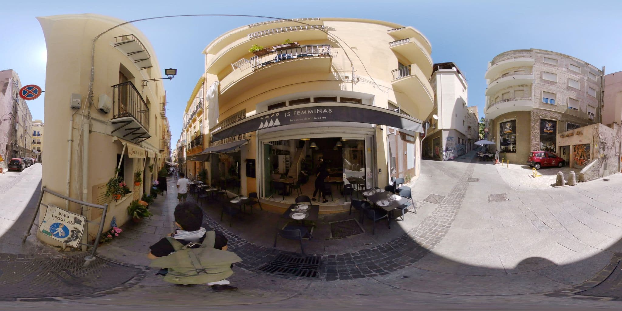 Street view near B&B Il Girasole, Cagliari — © mapconcierge (CC BY-SA · Mapillary)