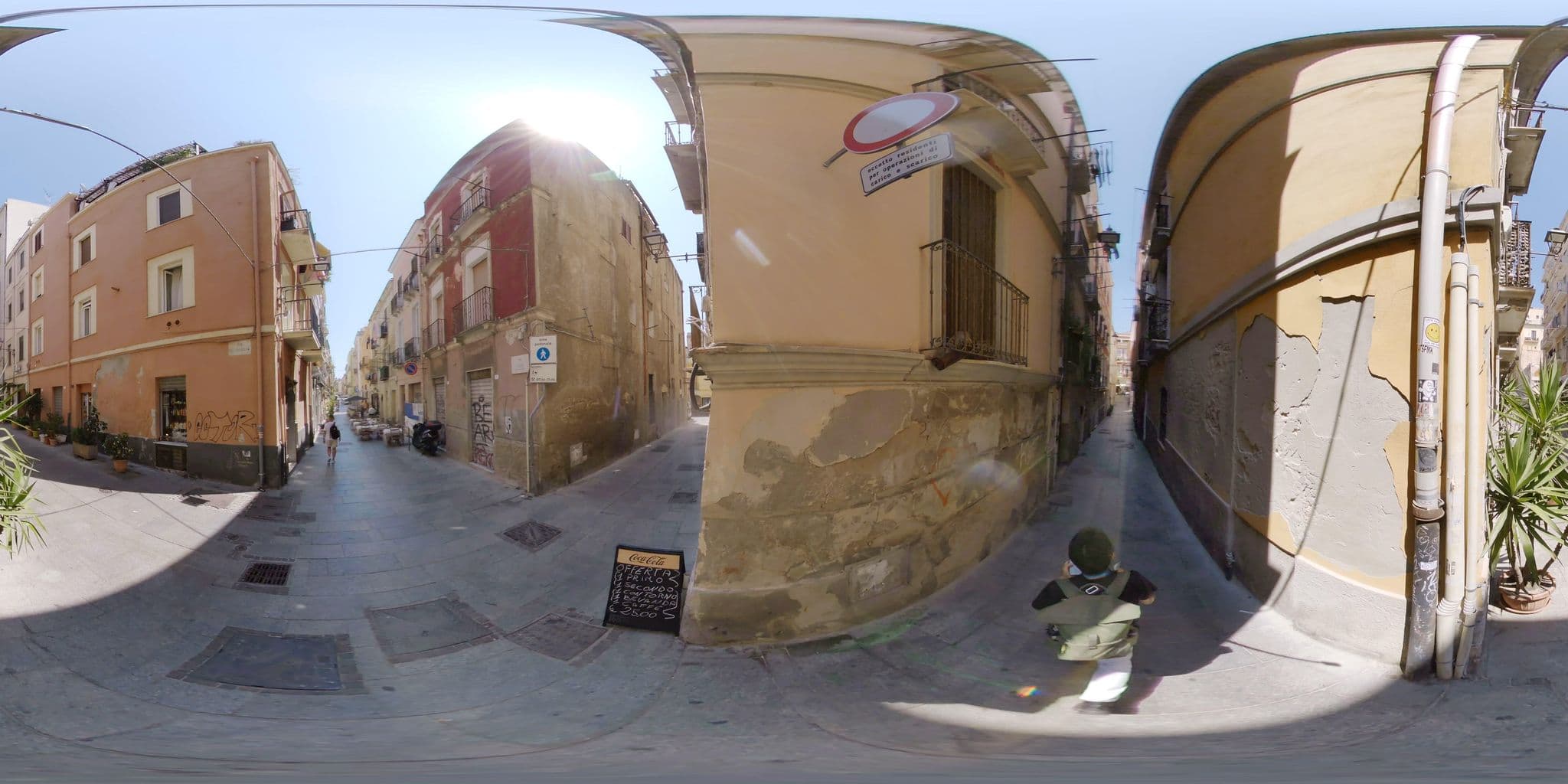 Street view near B&B Antica Via, Cagliari — © mapconcierge (CC BY-SA · Mapillary)