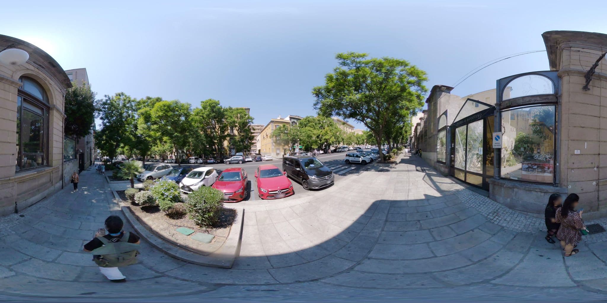 Street view near La Residenza Su Largo, Cagliari — © mapconcierge (CC BY-SA · Mapillary)