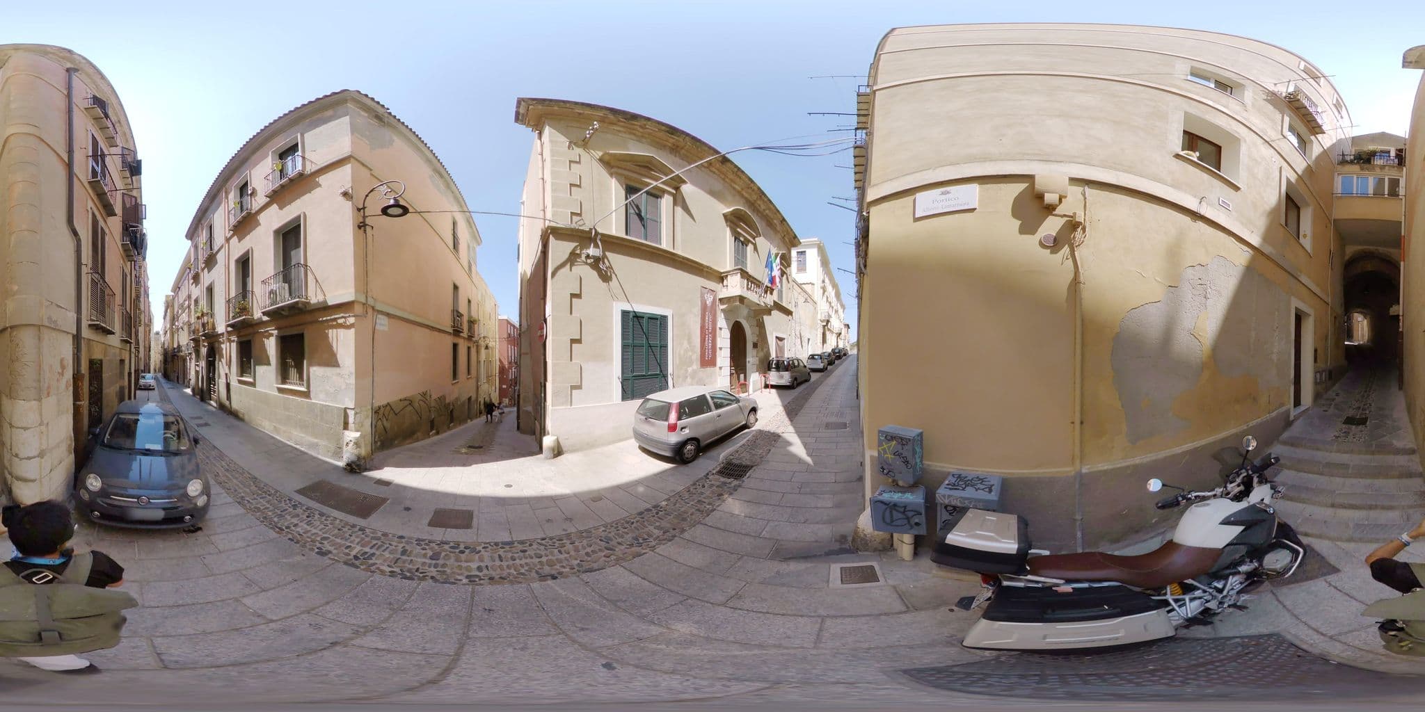 Street view near Residenze al Castello, Cagliari — © mapconcierge (CC BY-SA · Mapillary)