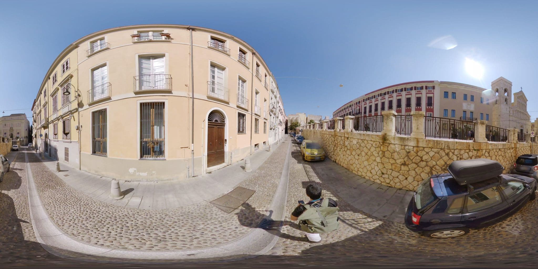 Street view near Romantic Suite Canelles, Cagliari — © mapconcierge (CC BY-SA · Mapillary)