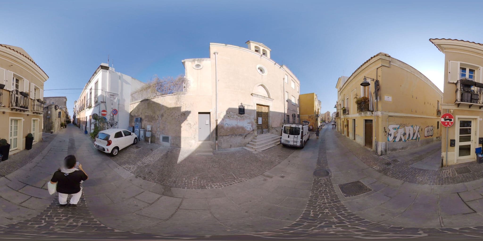 Street view near Appartamento Il Lillà, Cagliari — © mapconcierge (CC BY-SA · Mapillary)