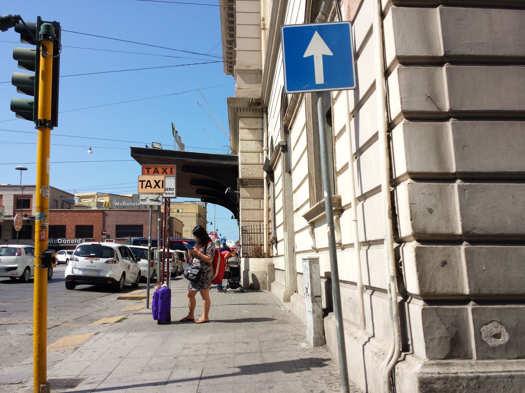 Street view near Cagliari Santa Maria Hotel, Cagliari — © franmu (CC BY-SA · Mapillary)