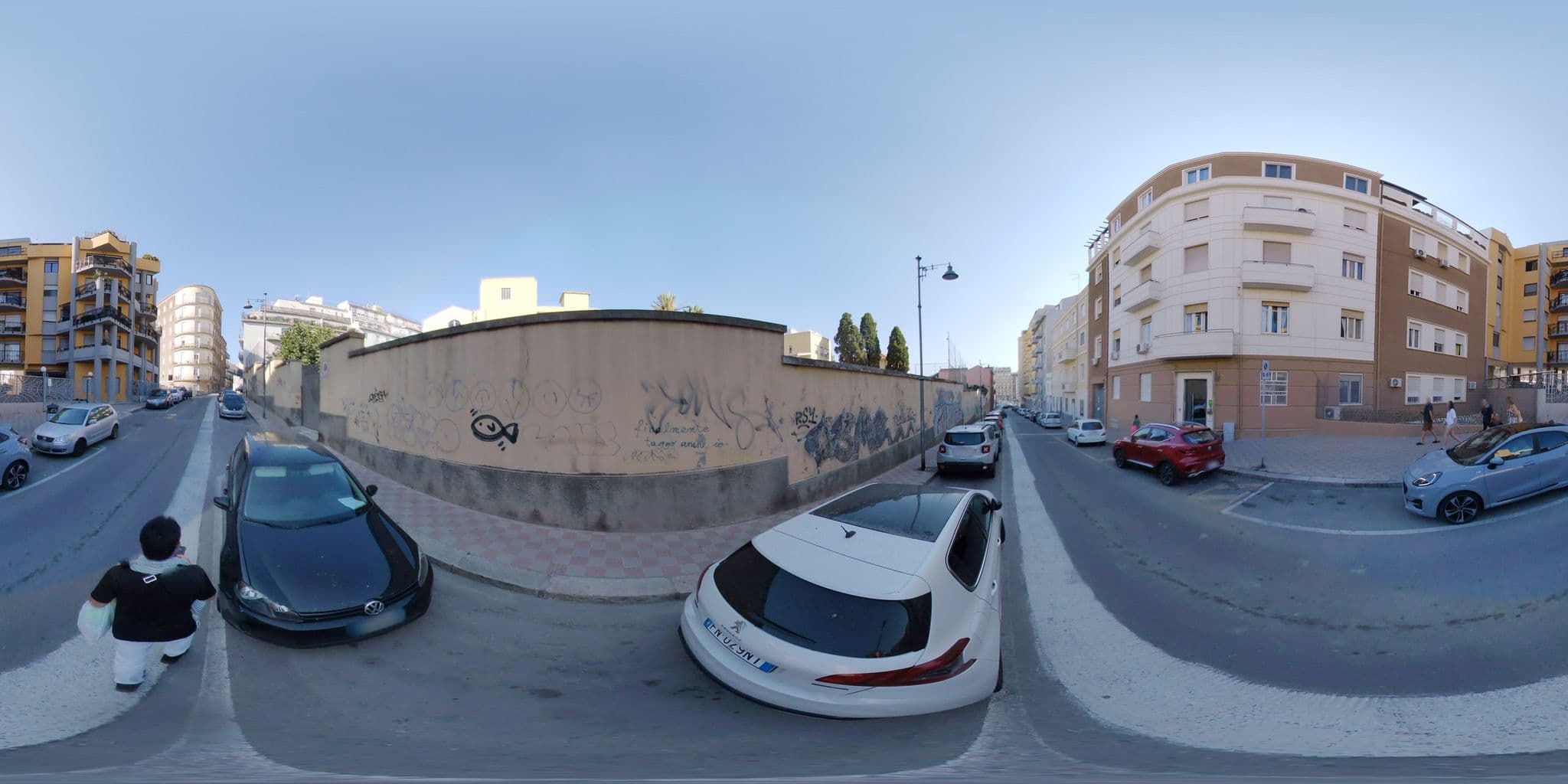 Street view near L'Attico del Centro, Cagliari — © mapconcierge (CC BY-SA · Mapillary)