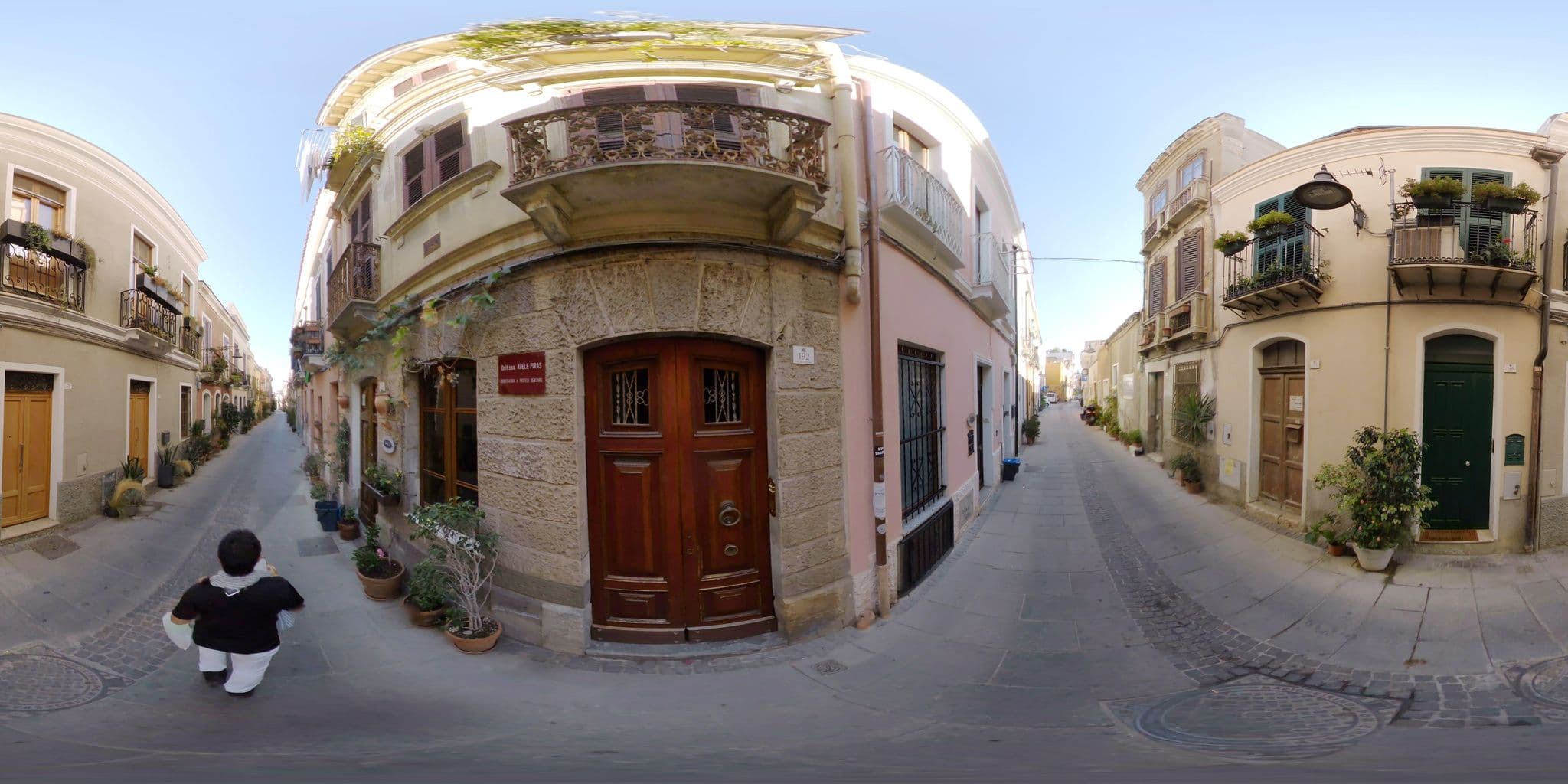 Street view near B&B Birkin, Cagliari — © mapconcierge (CC BY-SA · Mapillary)