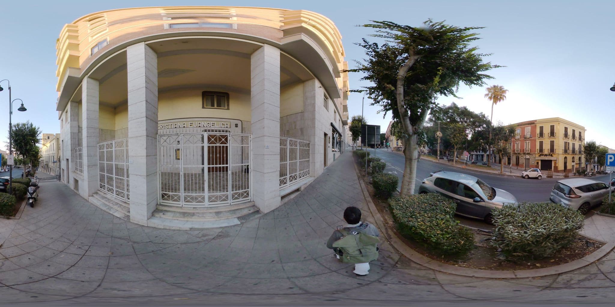Street view near Residenze Saint Remy, Cagliari — © mapconcierge (CC BY-SA · Mapillary)