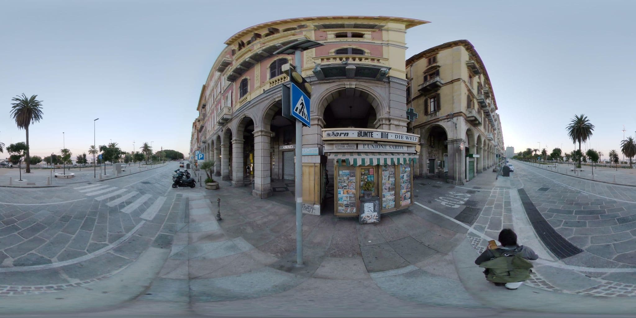 Street view near Archè, Cagliari — © mapconcierge (CC BY-SA · Mapillary)