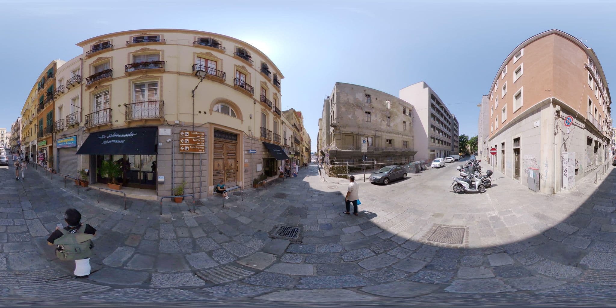 Street view near B&b Le Farfalle, Cagliari — © mapconcierge (CC BY-SA · Mapillary)