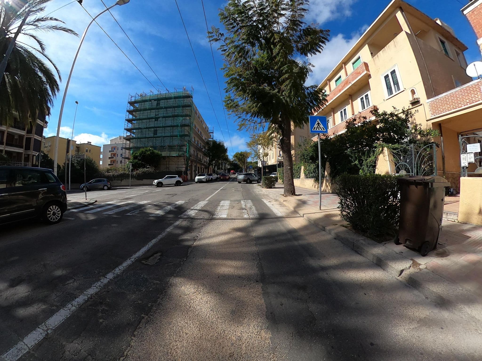 Street view near Ethos Rooms, Cagliari — © joostjakob (CC BY-SA · Mapillary)