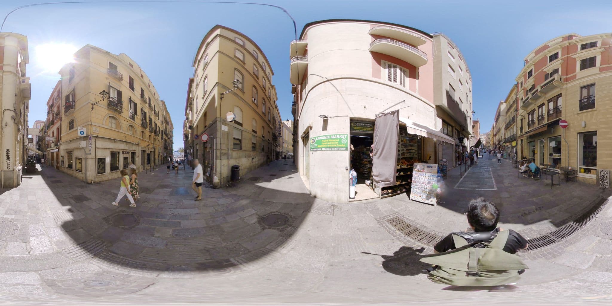 Street view near B&b Le Ghirlande, Cagliari — © mapconcierge (CC BY-SA · Mapillary)