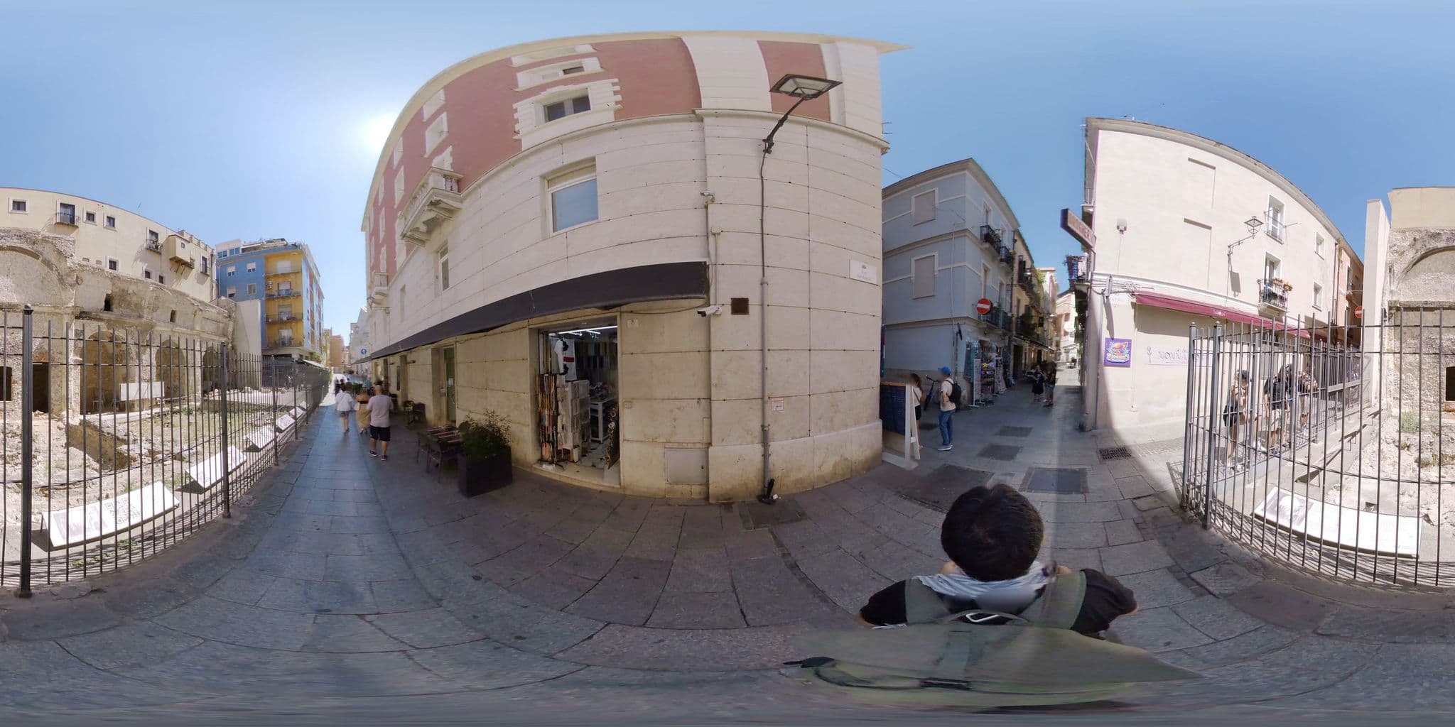 Street view near Castelletto Suite La Marina, Cagliari — © mapconcierge (CC BY-SA · Mapillary)