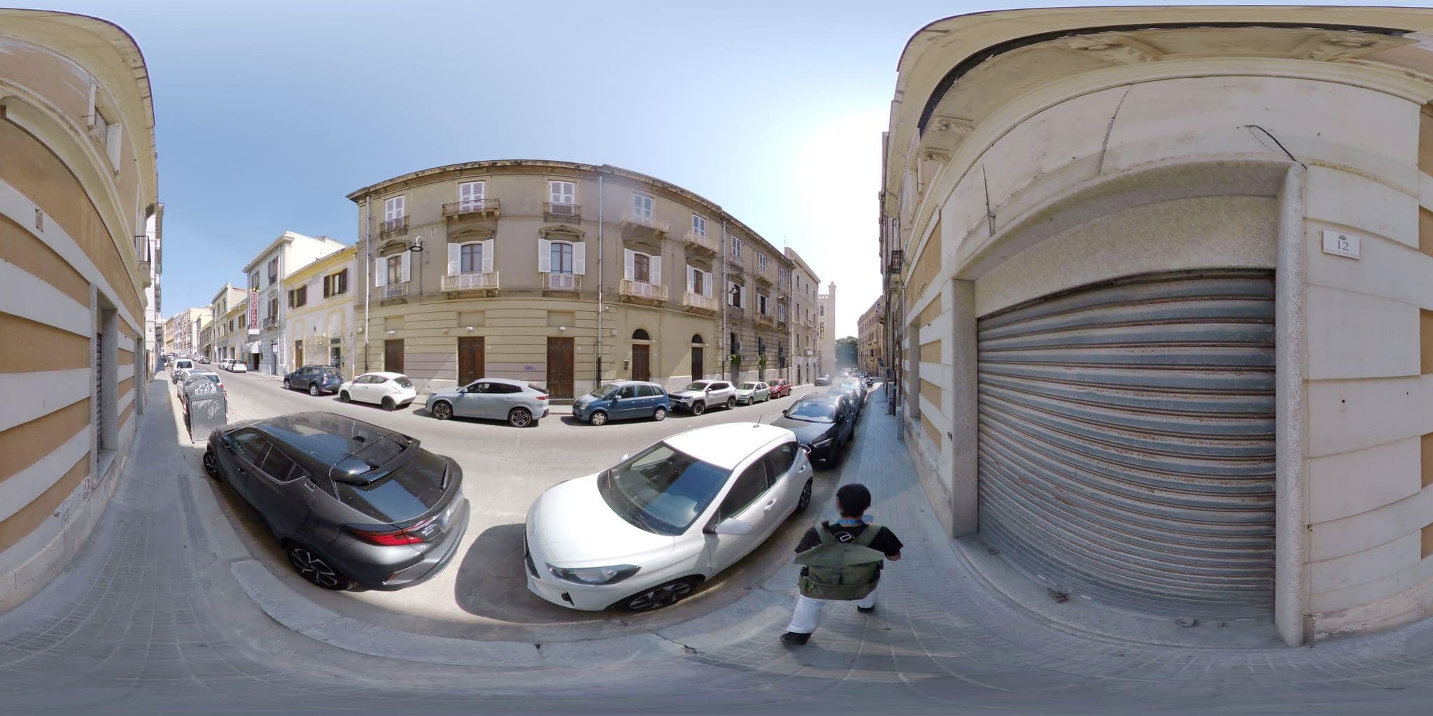 Street view near Novecento, Cagliari — © mapconcierge (CC BY-SA · Mapillary)
