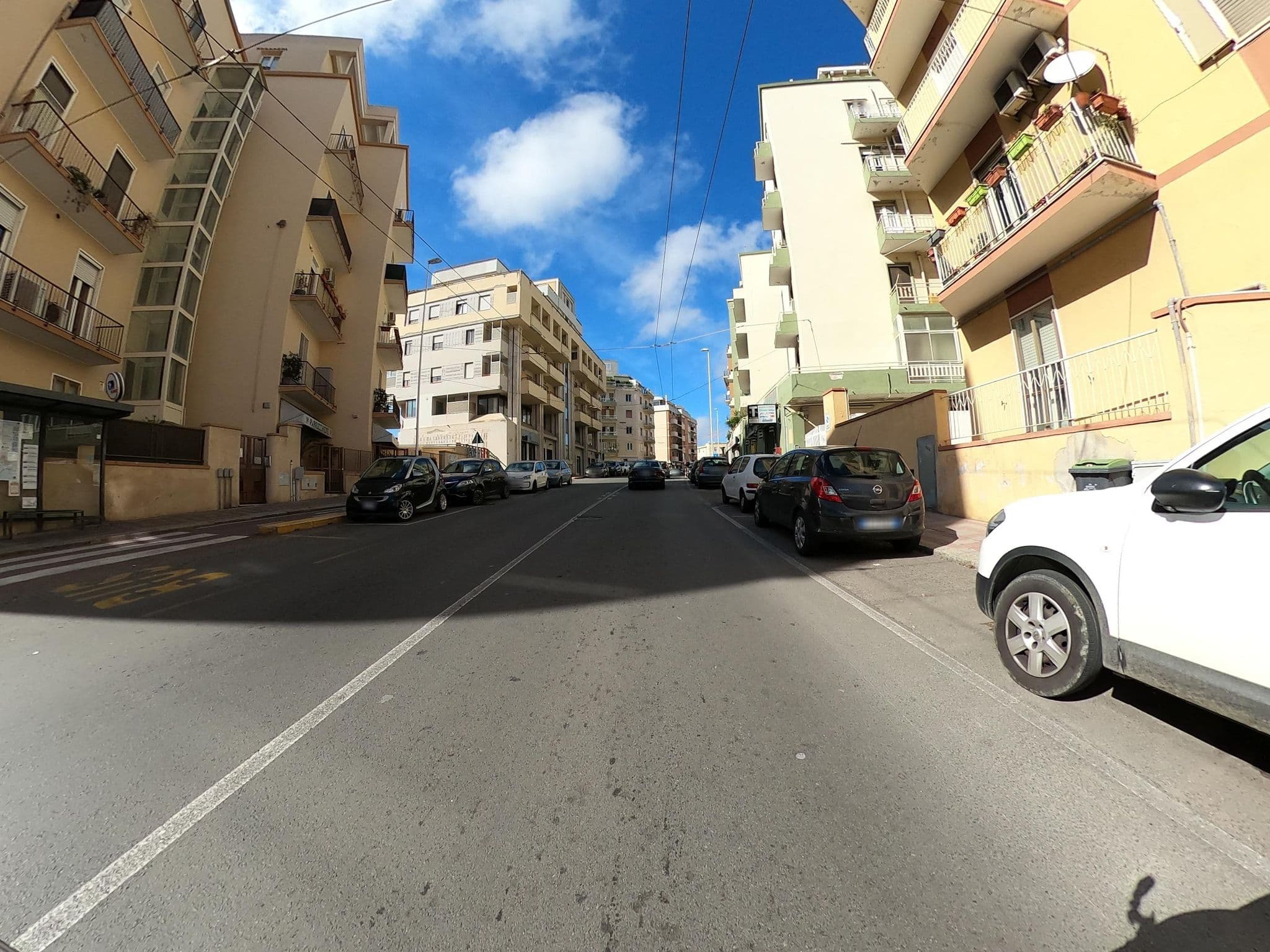 Street view near B&B Claudia, Cagliari — © joostjakob (CC BY-SA · Mapillary)