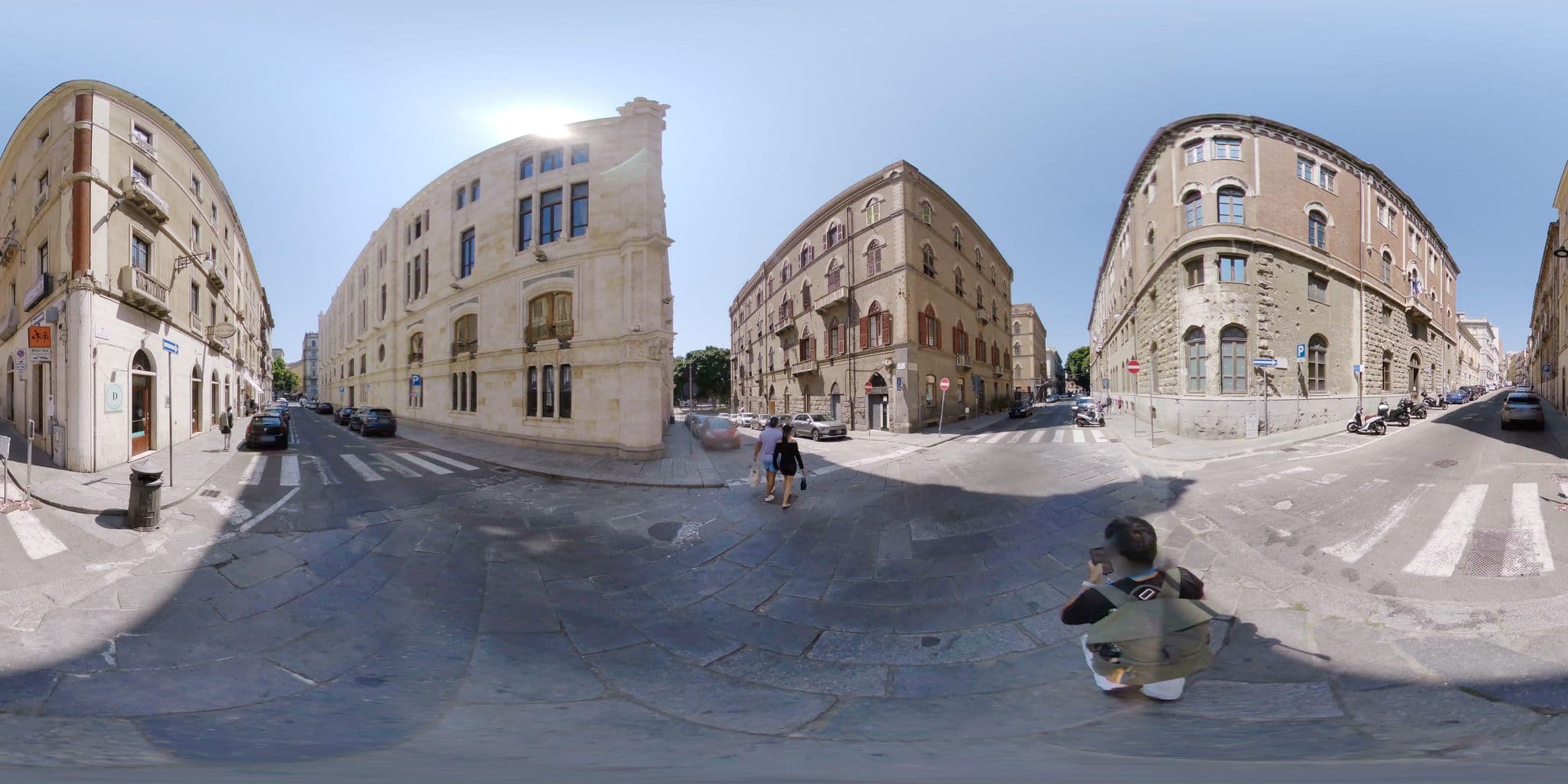 Street view near Le Tre Strelle, Cagliari — © mapconcierge (CC BY-SA · Mapillary)