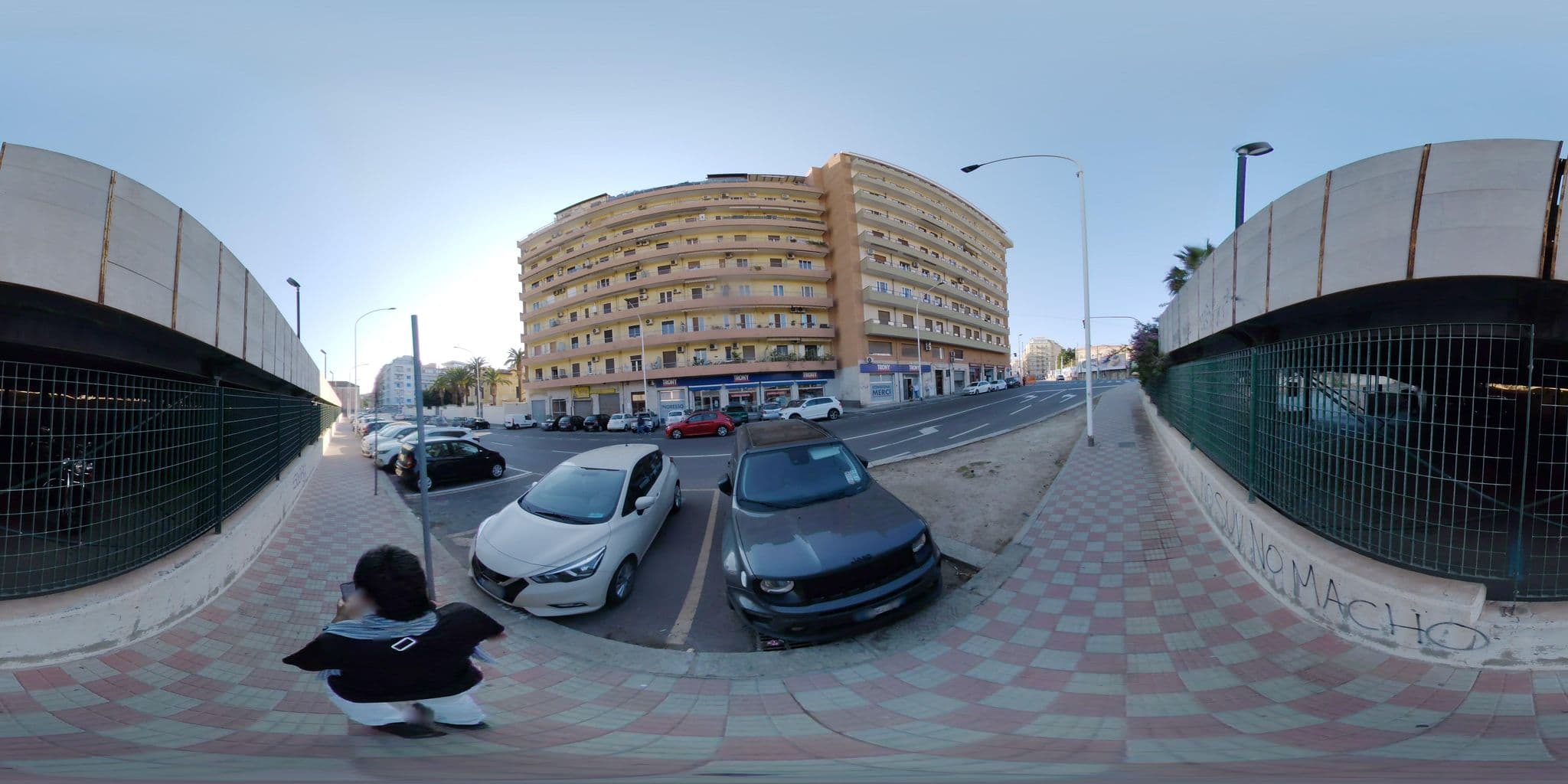 Street view near Bed and Breakfast A View On Cagliari, Cagliari — © mapconcierge (CC BY-SA · Mapillary)