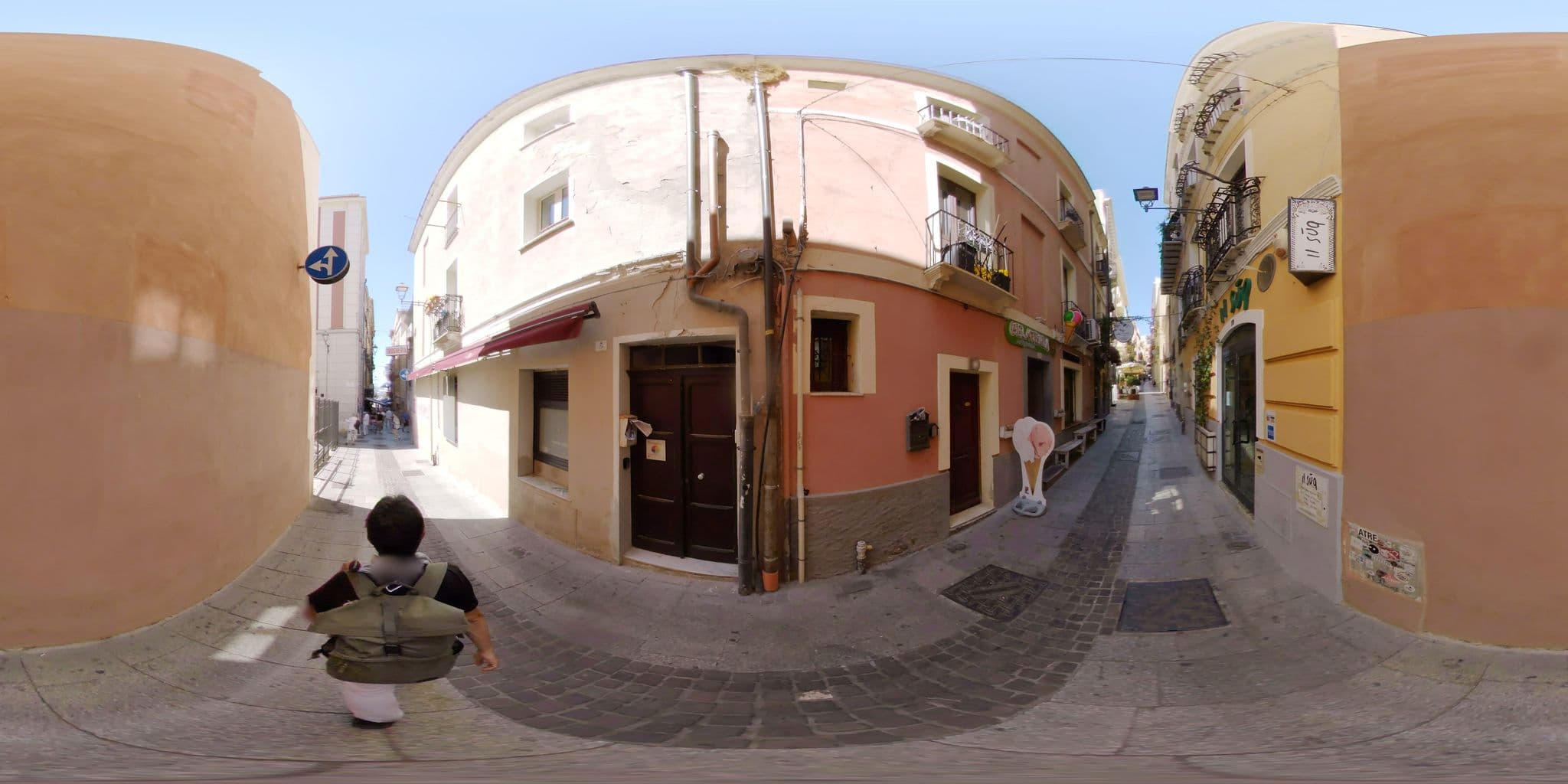 Street view near Cagliari Marina House, Cagliari — © mapconcierge (CC BY-SA · Mapillary)
