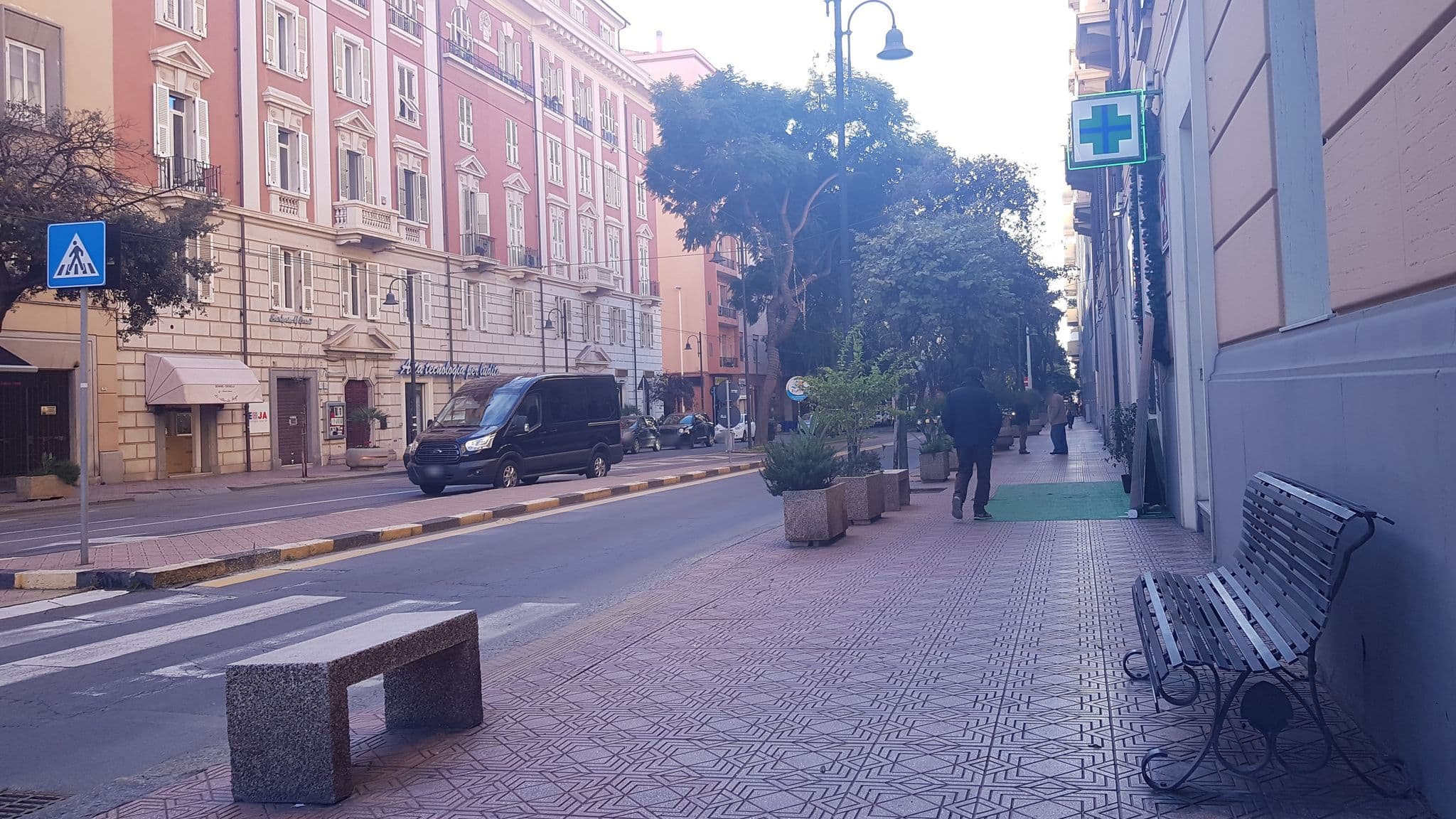 Street view near B&B Dante Alighieri, Cagliari — © sard_opendata (CC BY-SA · Mapillary)