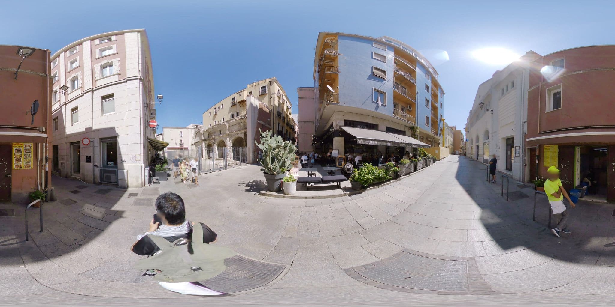 Street view near Casa Mundula, Cagliari — © mapconcierge (CC BY-SA · Mapillary)