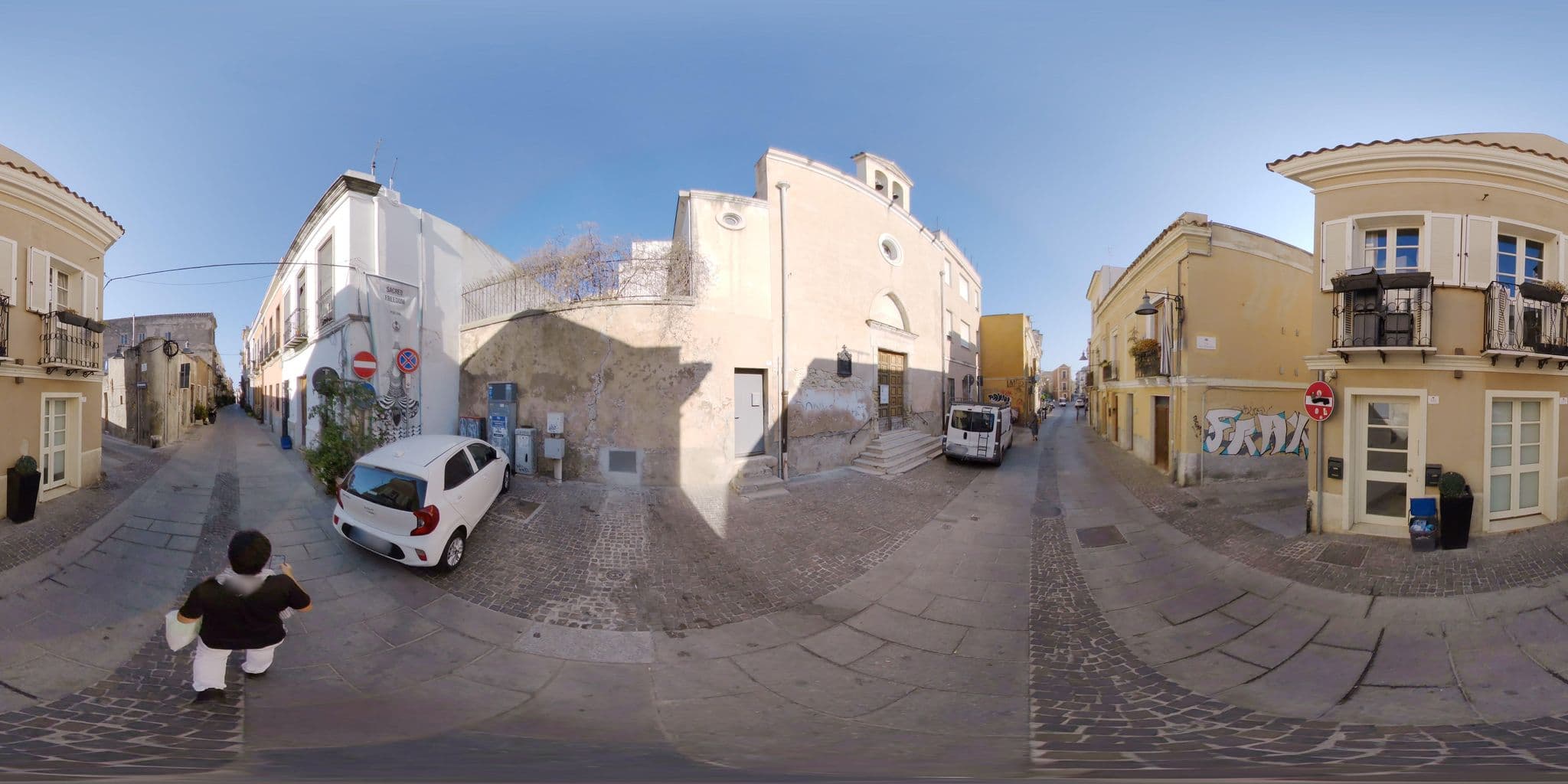 Street view near Birkin Luxury Apartments and Rooms, Cagliari — © mapconcierge (CC BY-SA · Mapillary)