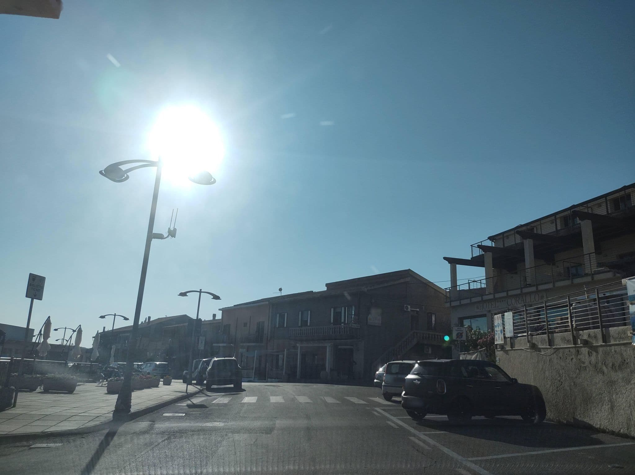 Street view near Hotel Corallo Isola Rossa, Trinità d'Agultu — © thetornado76 (CC BY-SA · Mapillary)