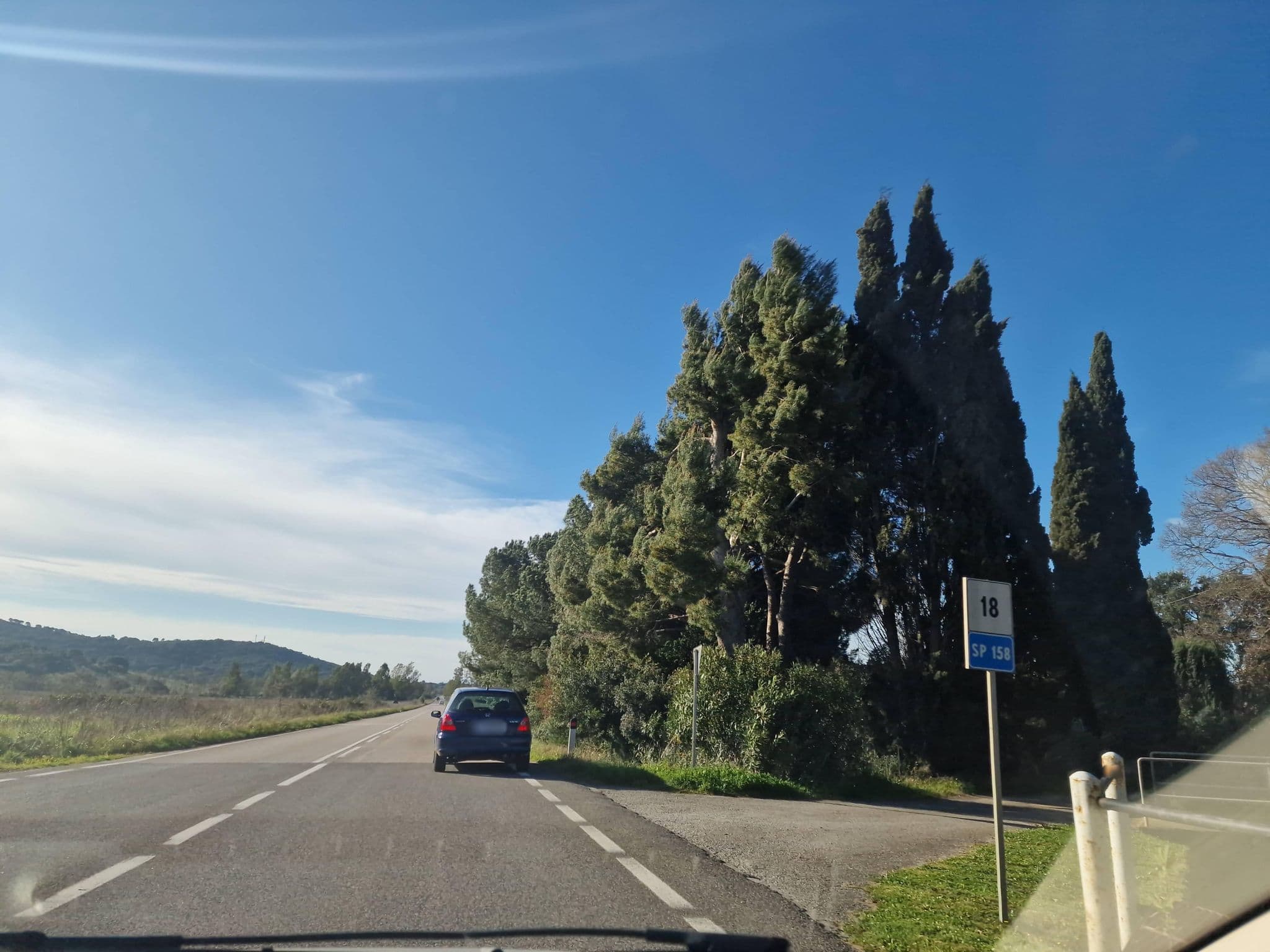 Street view near Agriturismo La Sassicaia, Castiglione della Pescaia — © giacomo123 (CC BY-SA · Mapillary)