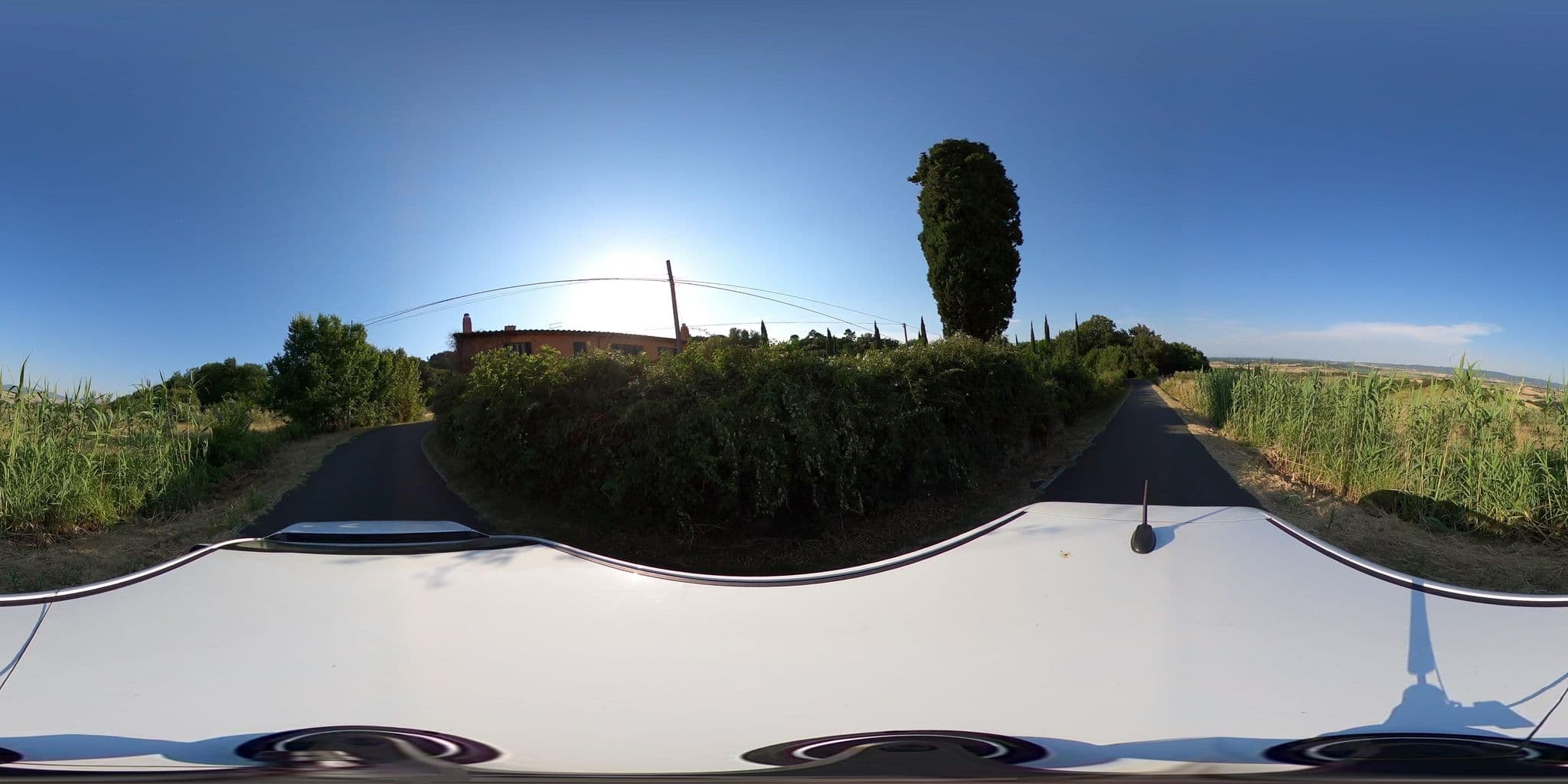 Street view near Le Grazie B&B, Fauglia — © momix (CC BY-SA · Mapillary)