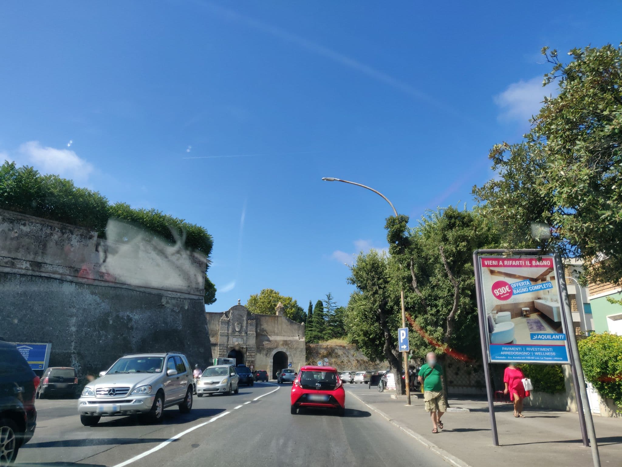 Street view near Agriturismo Al Girasole, Orbetello — © panbauletto (CC BY-SA · Mapillary)