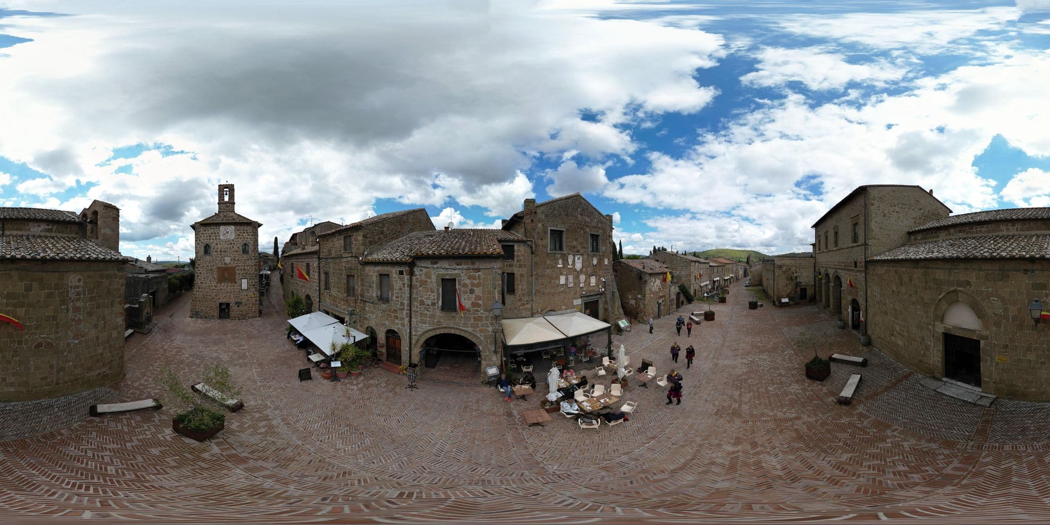 Street view near Hotel Scilla, Manciano — © Ghelfi360 (CC BY-SA · Mapillary)