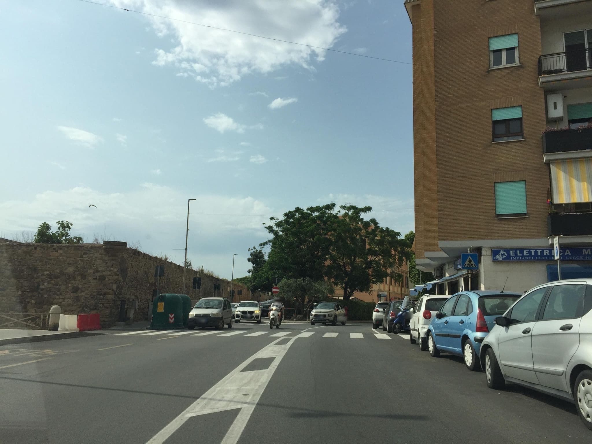 Street view near B&B Porta Livorno, Civitavecchia — © panbauletto (CC BY-SA · Mapillary)