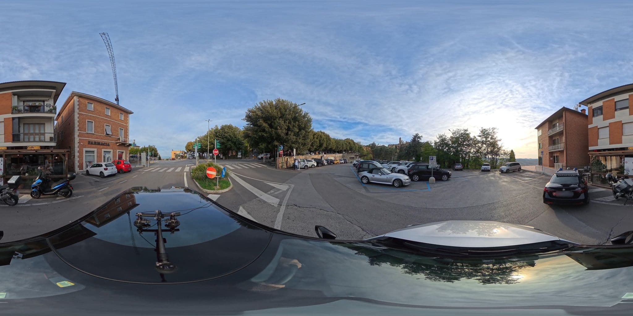 Street view near Villa Ambra di Pagliai Catia & C. SAS, Montepulciano — © Polinomia (CC BY-SA · Mapillary)