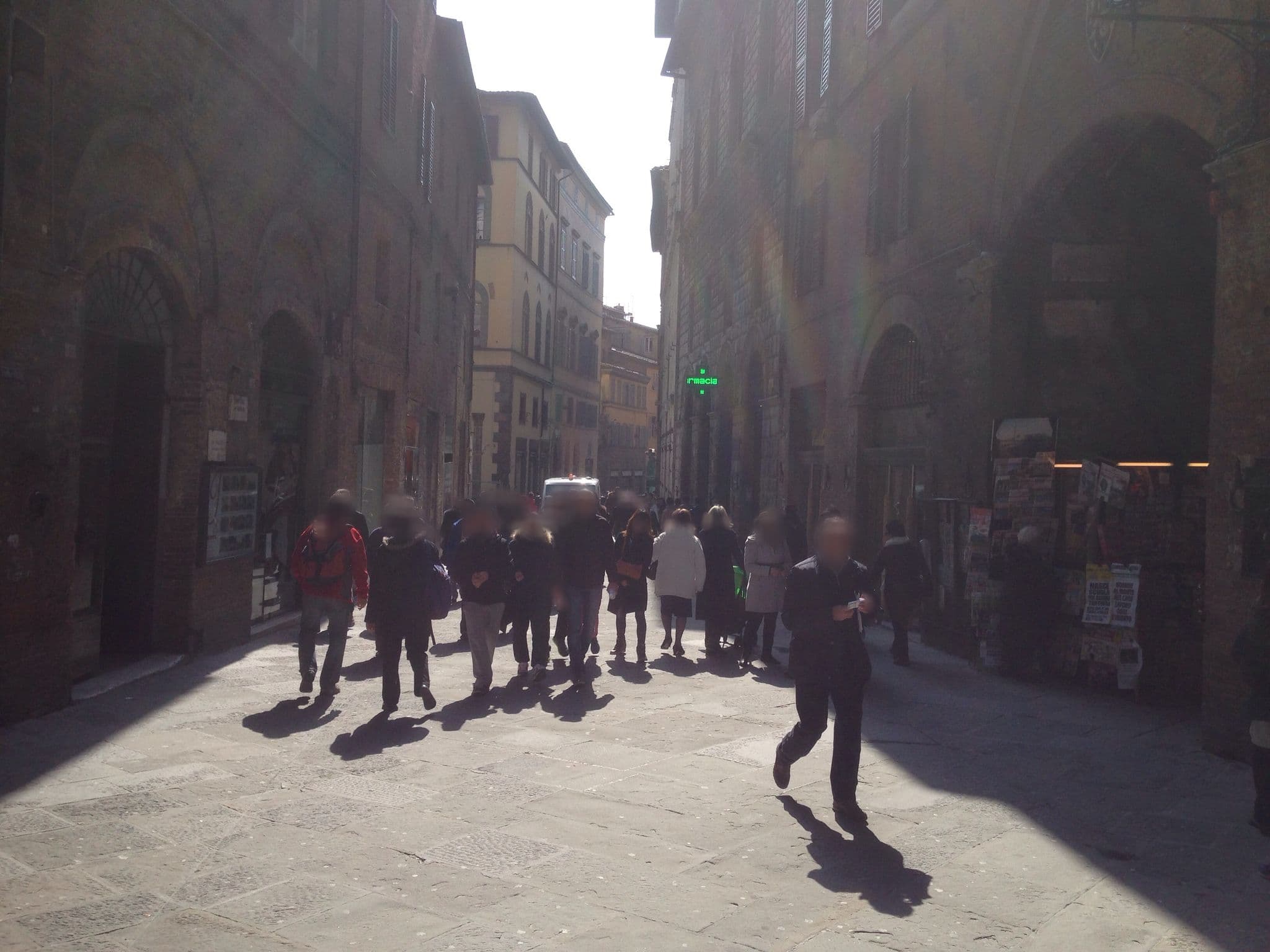 Street view near Palazzo Del Testa, Siena — © mike (CC BY-SA · Mapillary)