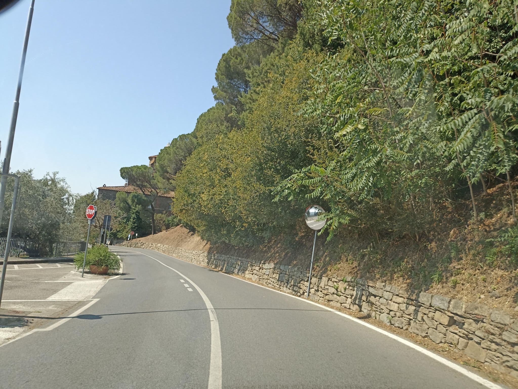 Street view near Santo Agostino, Cortona — © massic80 (CC BY-SA · Mapillary)