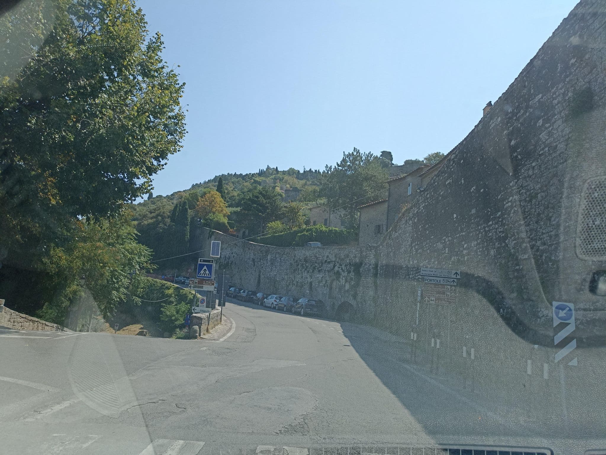 Street view near Casa Palma, Cortona — © massic80 (CC BY-SA · Mapillary)