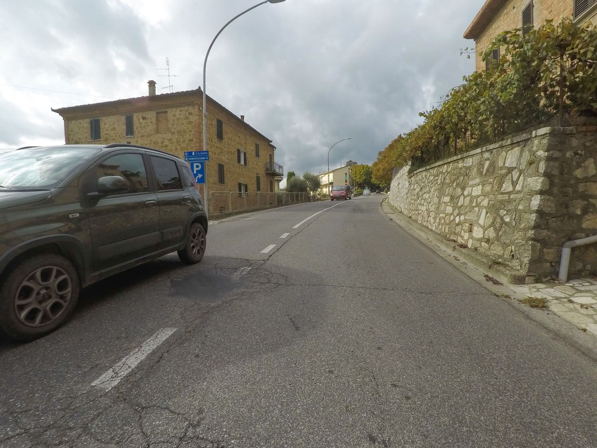 Street view near Agritourismo Il Castelletto, Torrita di Siena — © esario (CC BY-SA · Mapillary)