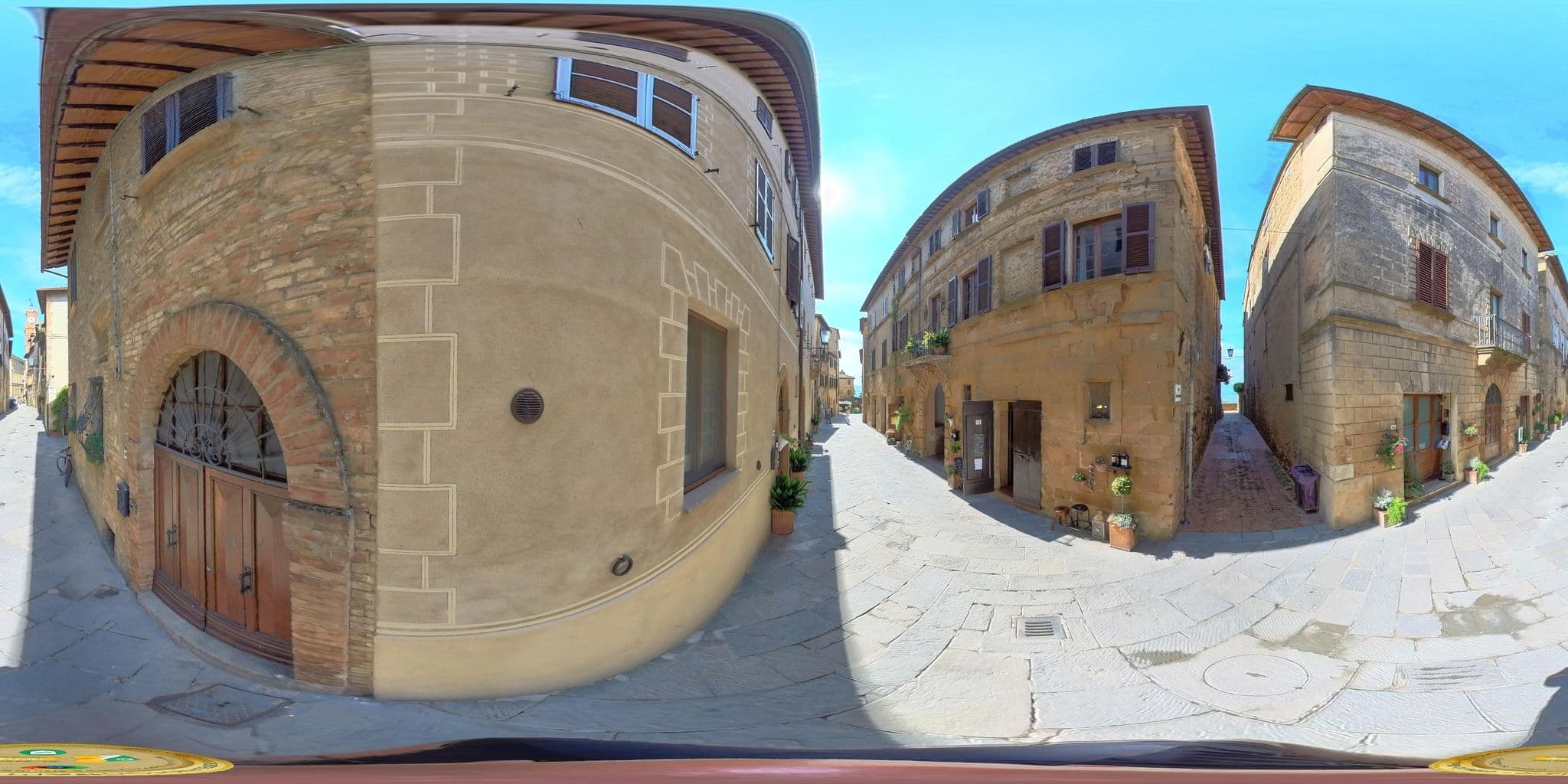 Street view near La Bandita Townhouse, Pienza — © Ghelfi360 (CC BY-SA · Mapillary)