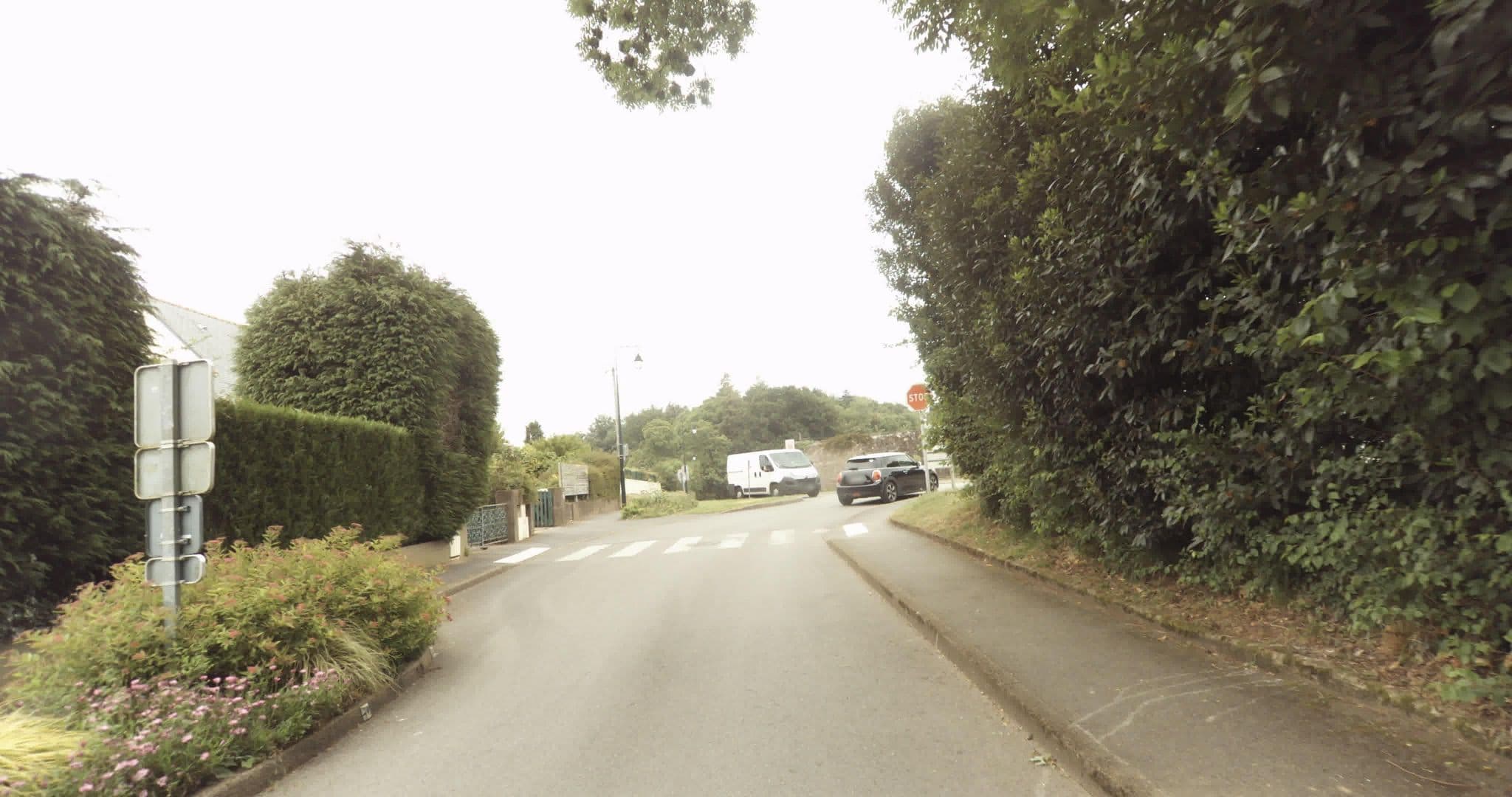Street view near Aire Chemin de Bellevue Saint-Goustan - Auray, Auray — © sogefi (CC BY-SA · Mapillary)