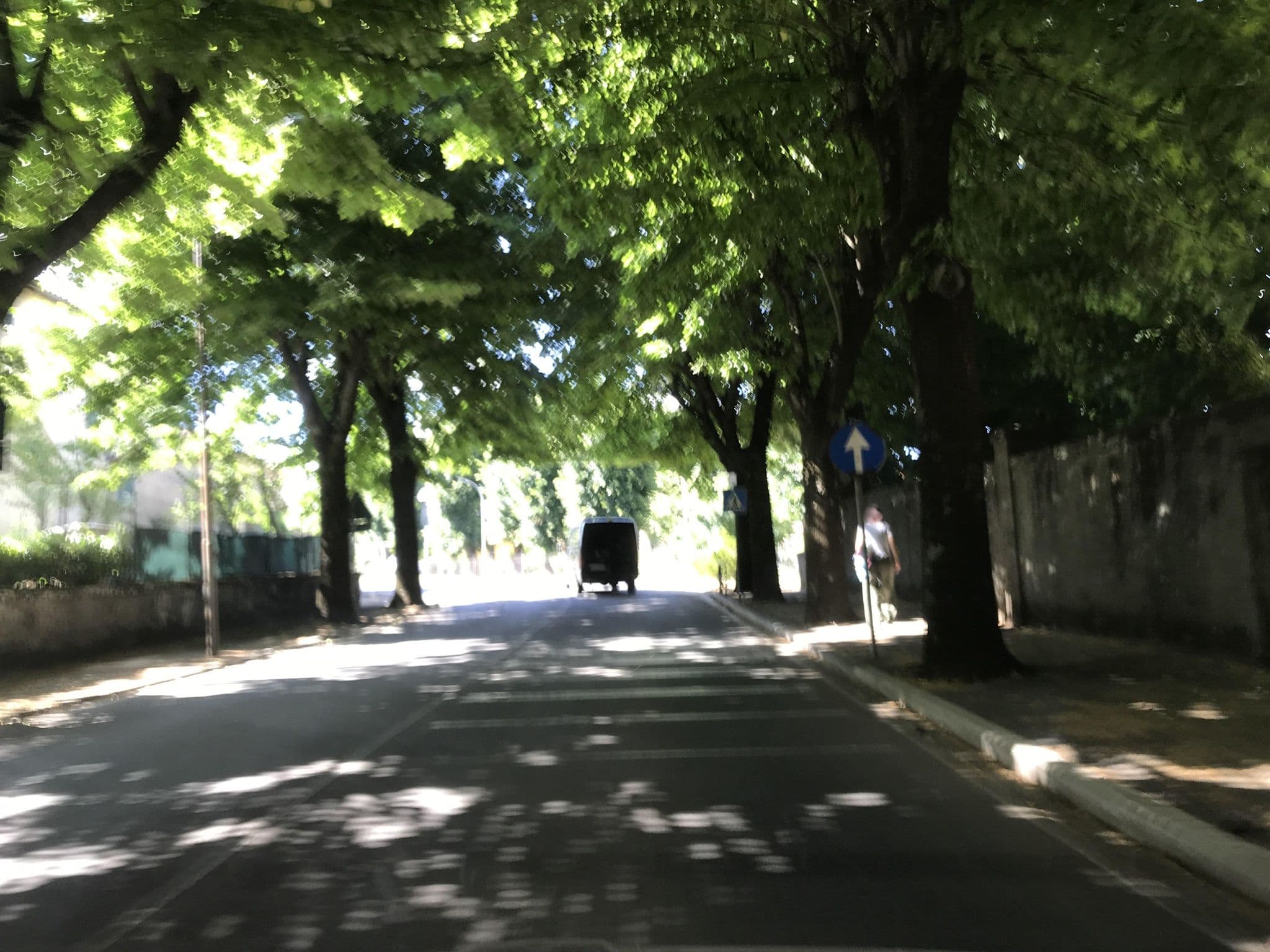 Street view near Hotel Ristorante Fabbrini, Abbadia San Salvatore — © panbauletto (CC BY-SA · Mapillary)