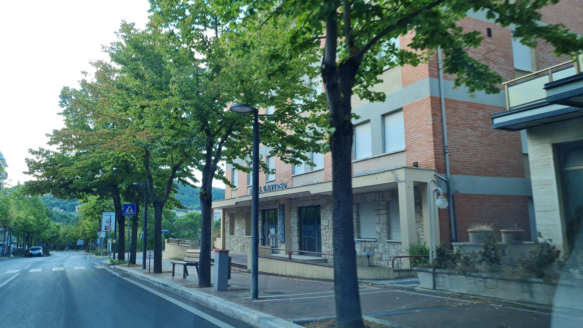 Street view near Hotel Universo, Chianciano Terme — © laniuscollurio (CC BY-SA · Mapillary)